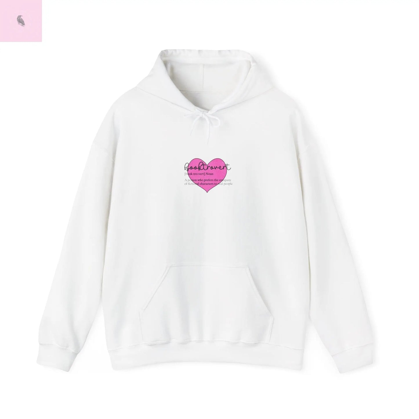 Book Lovers Hooded Sweatshirt, Booktrovert Gift for Readers, reading lovers hoodie, book club sweatshirt Printify