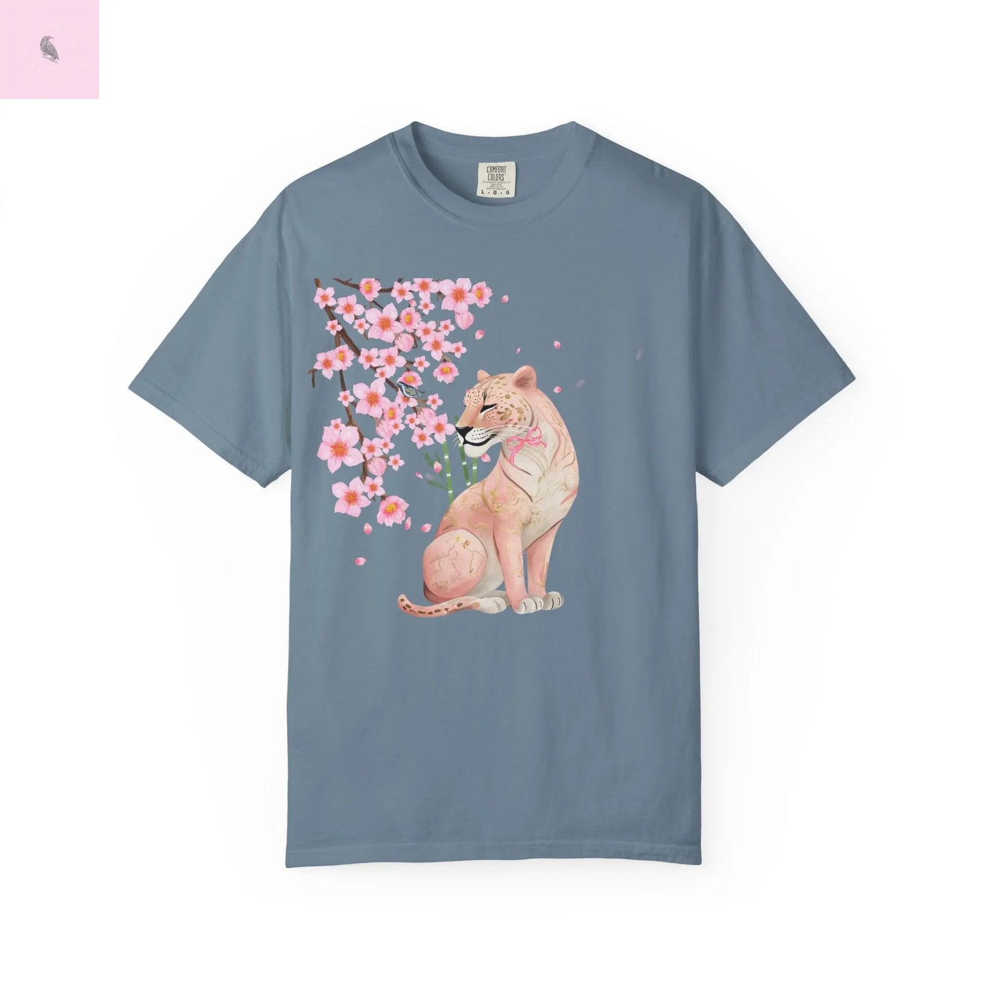 Chinoiserie Leopard T-shirt The flirty crow