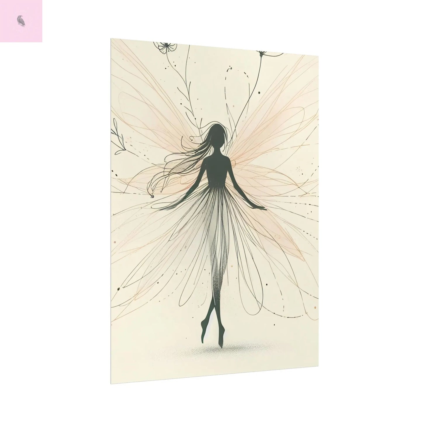 Fairy Poster - The flirty crow