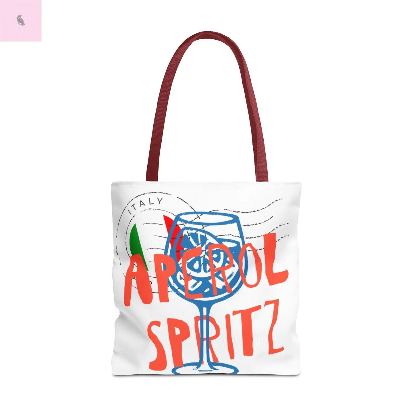 Aperol Spritz Tote Bag, Stylish Beach Bag, Summer Accessory, Gift for Cocktail Lovers, Travel Bag, Fun Party Tote The flirty crow