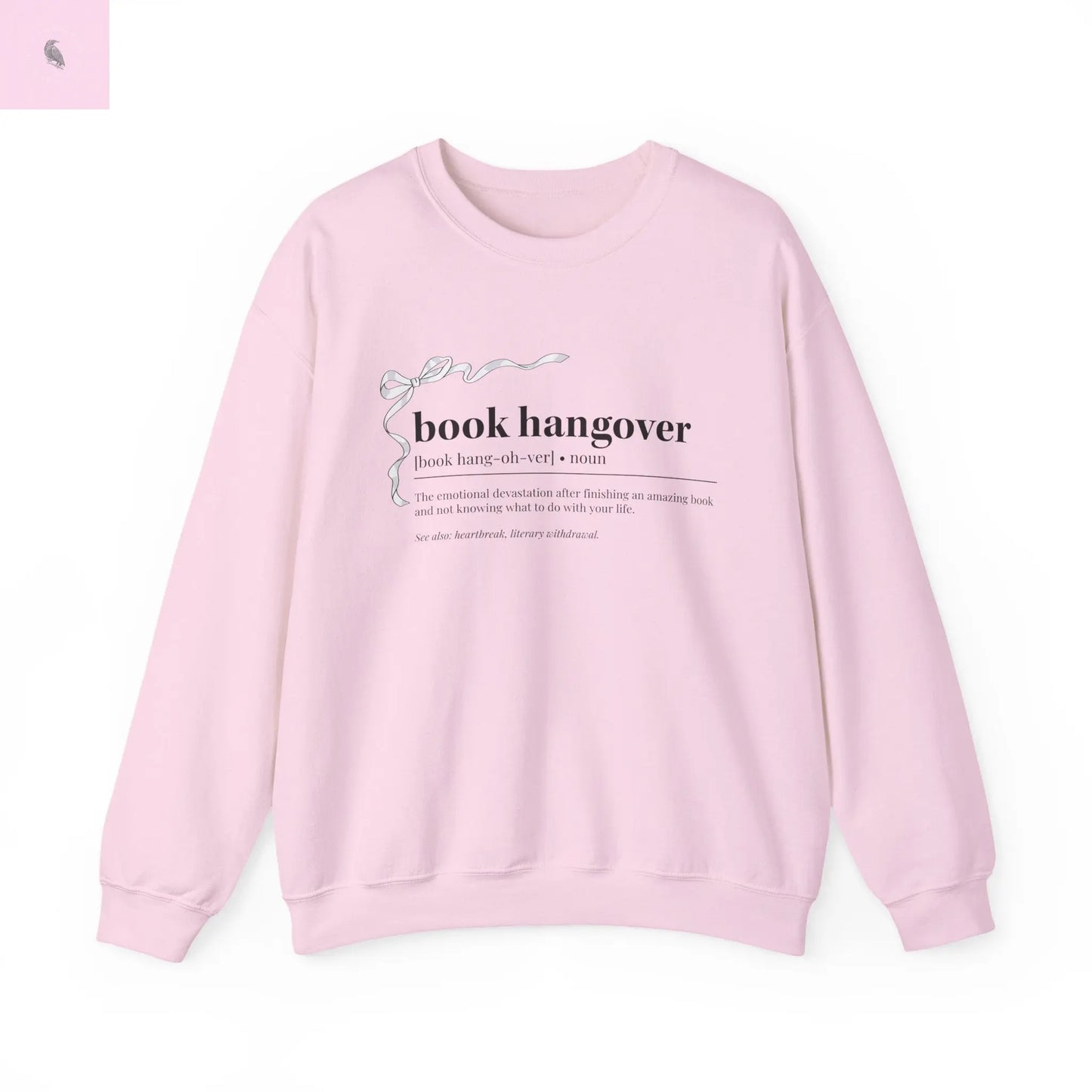 Book Lover Crewneck Sweatshirt, Gift for Book Worm, Book Club Sweater, Cozy Unisex sweatshirt The flirty crow