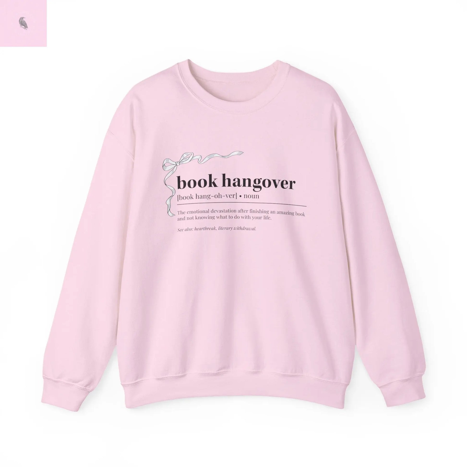 Book Lover Crewneck Sweatshirt, Gift for Book Worm, Book Club Sweater, Cozy Unisex sweatshirt The flirty crow