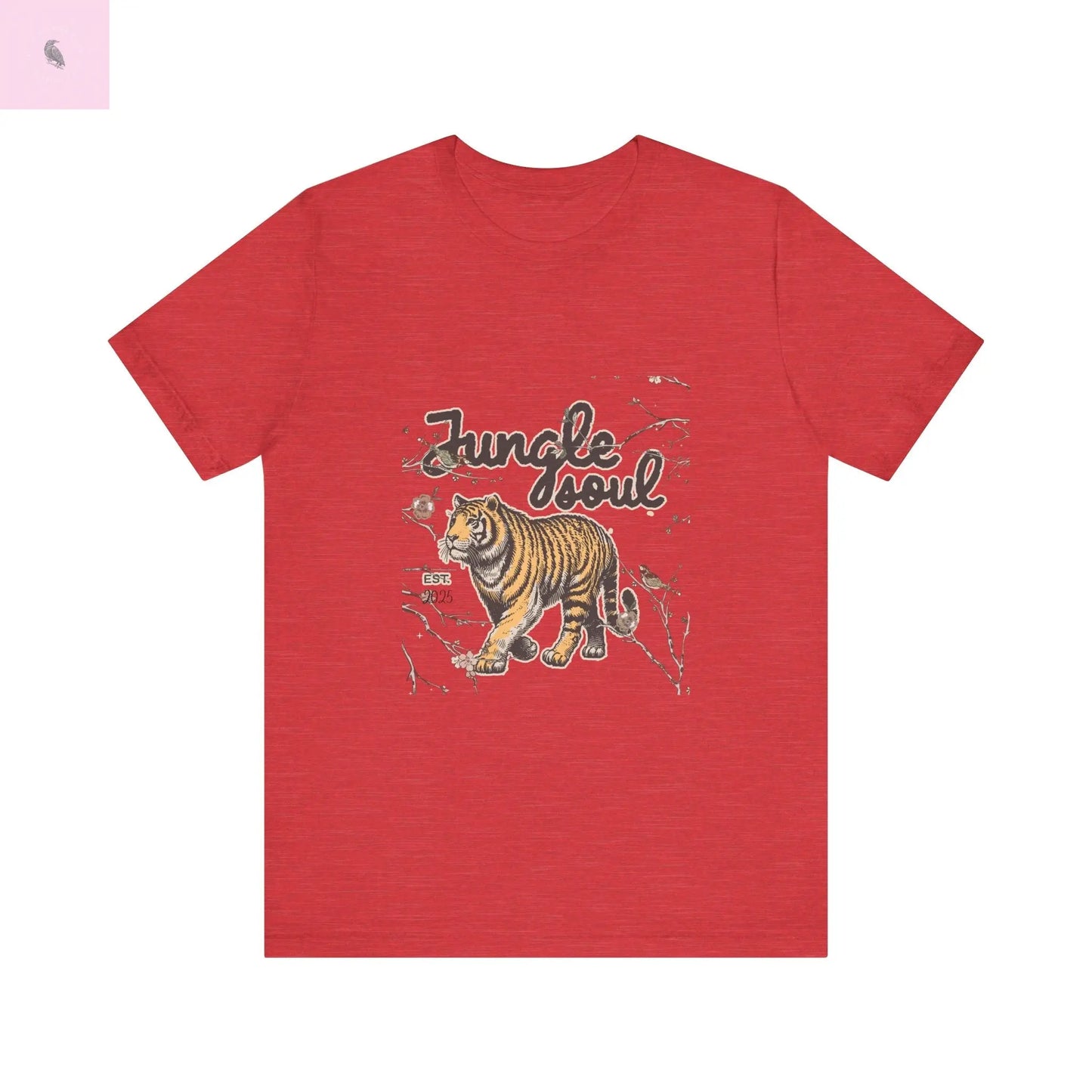 Tiger Tee, Unisex Tiger T-Shirt, Bella Canvas tshirt, Tiger Lover Shirt, Wild Animal Tee, Jungle tshirt, Nature lovers gift Printify