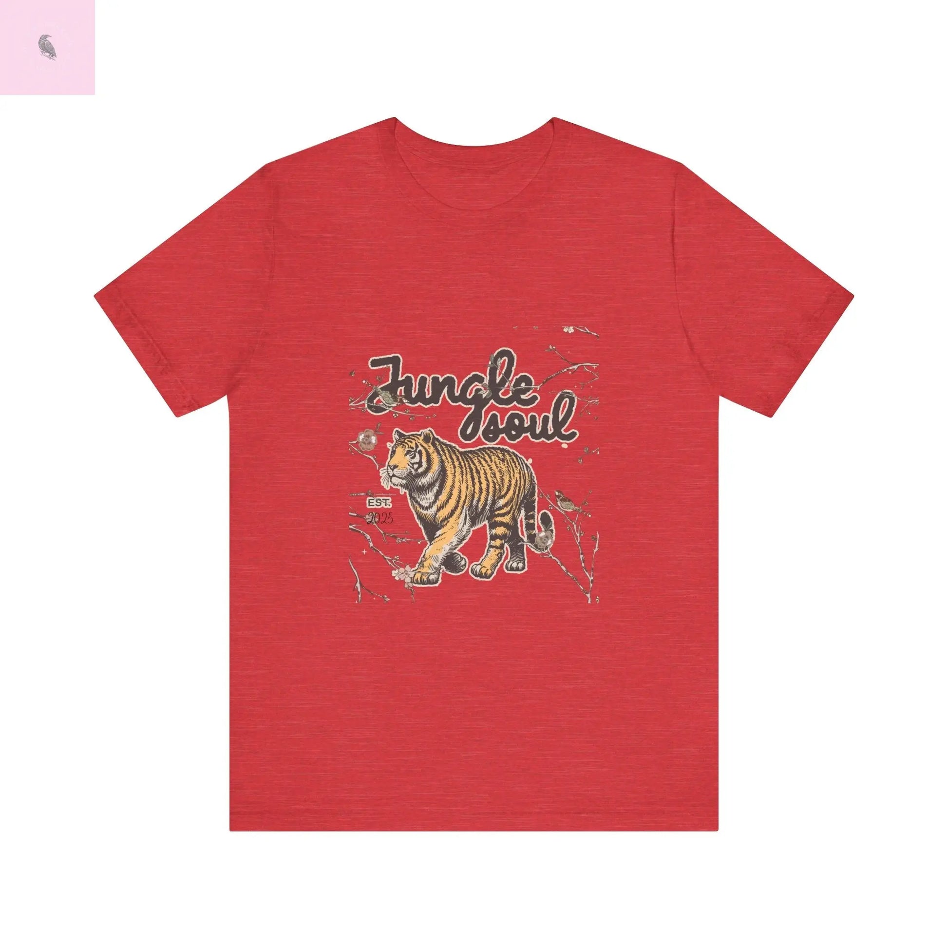 Tiger Tee, Unisex Tiger T-Shirt, Bella Canvas tshirt, Tiger Lover Shirt, Wild Animal Tee, Jungle tshirt, Nature lovers gift Printify