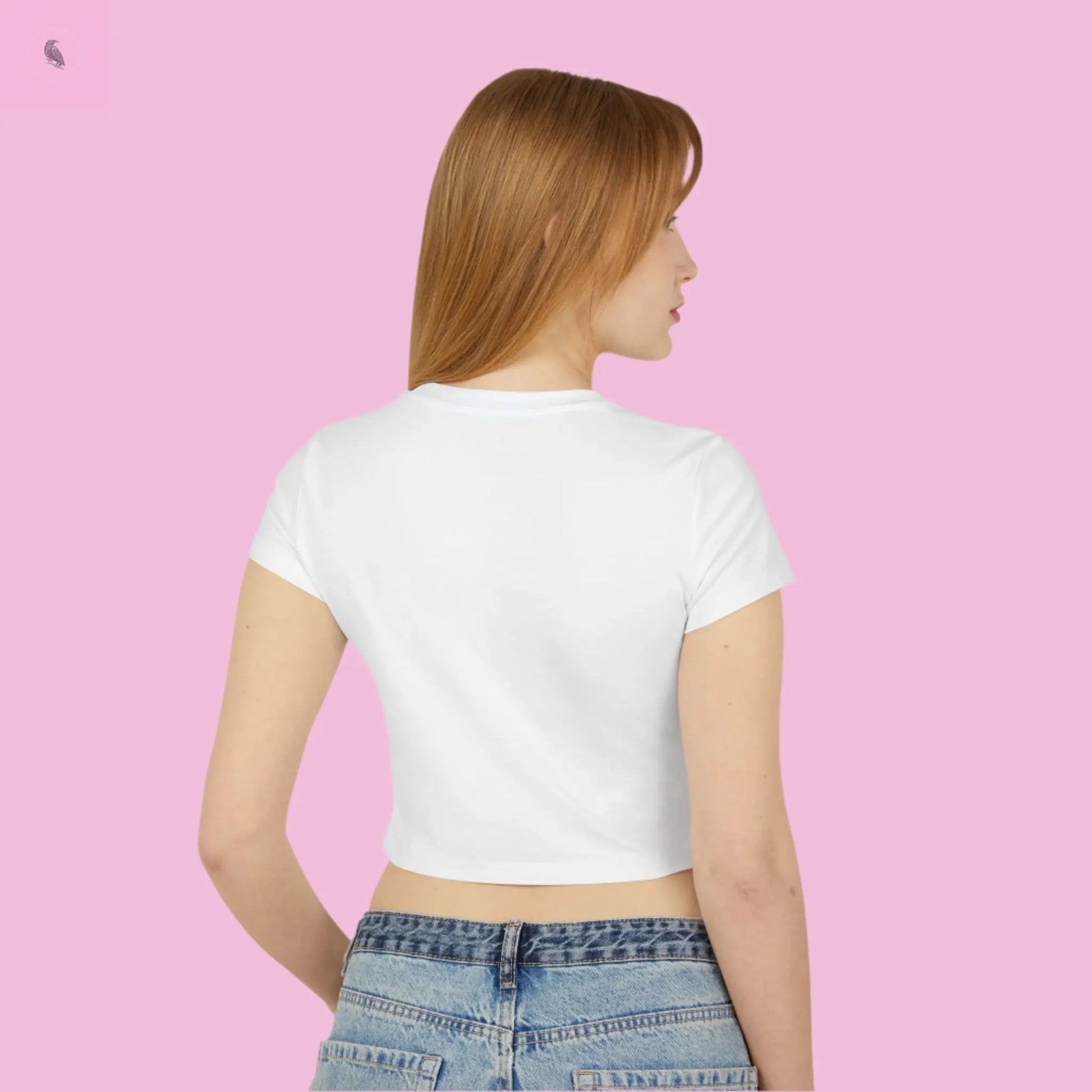 Checkered Heart Women's Baby Tee - Cute & Casual Love Shirt The flirty crow