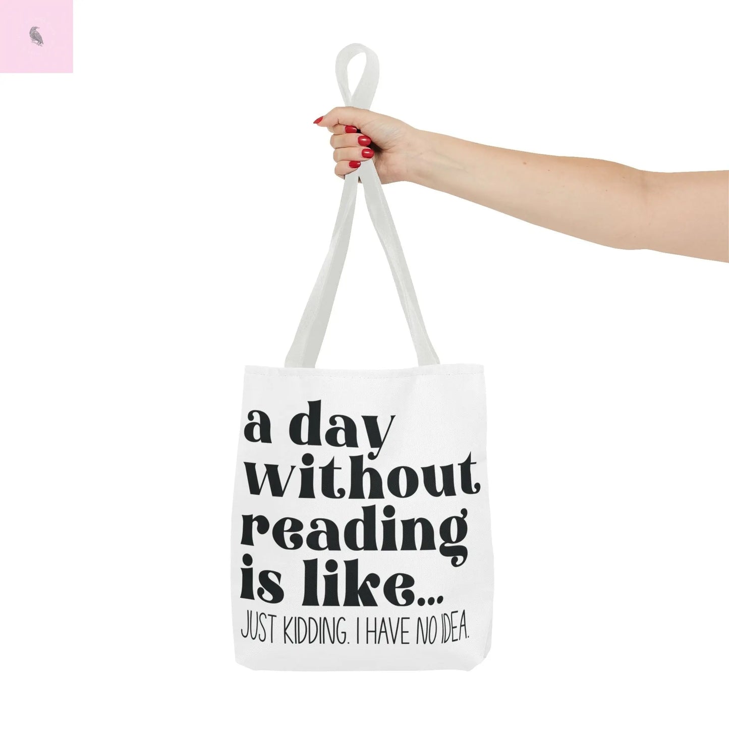 Book Lover Tote Bag, Funny Reading Quote, Literary Gift, Planner Bag, Library Tote, Reading Accessories, beach tote, grocery tote Printify
