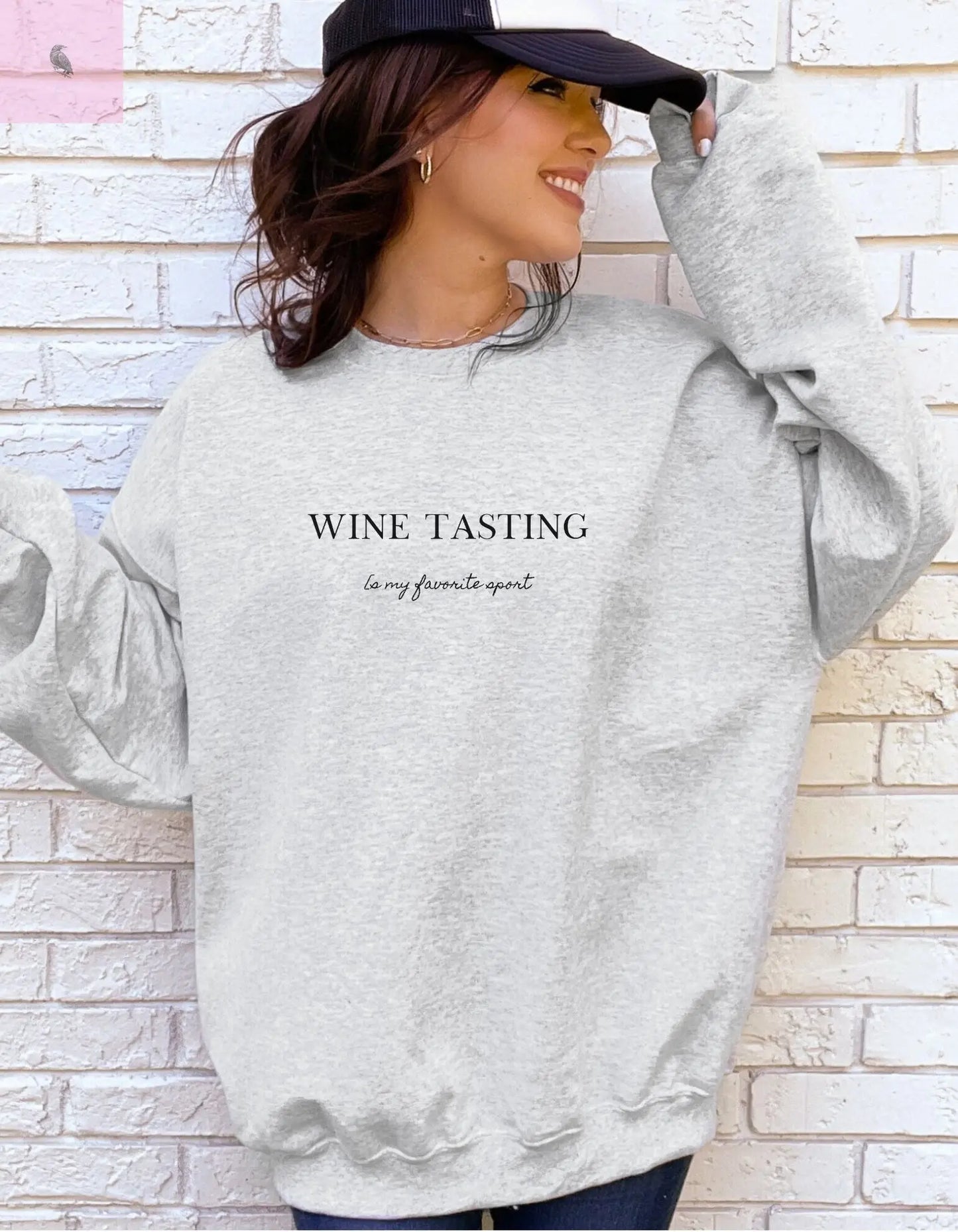 Wine Tasting Unisex Sweatshirt - Wine Lovers Gift the flirty crow