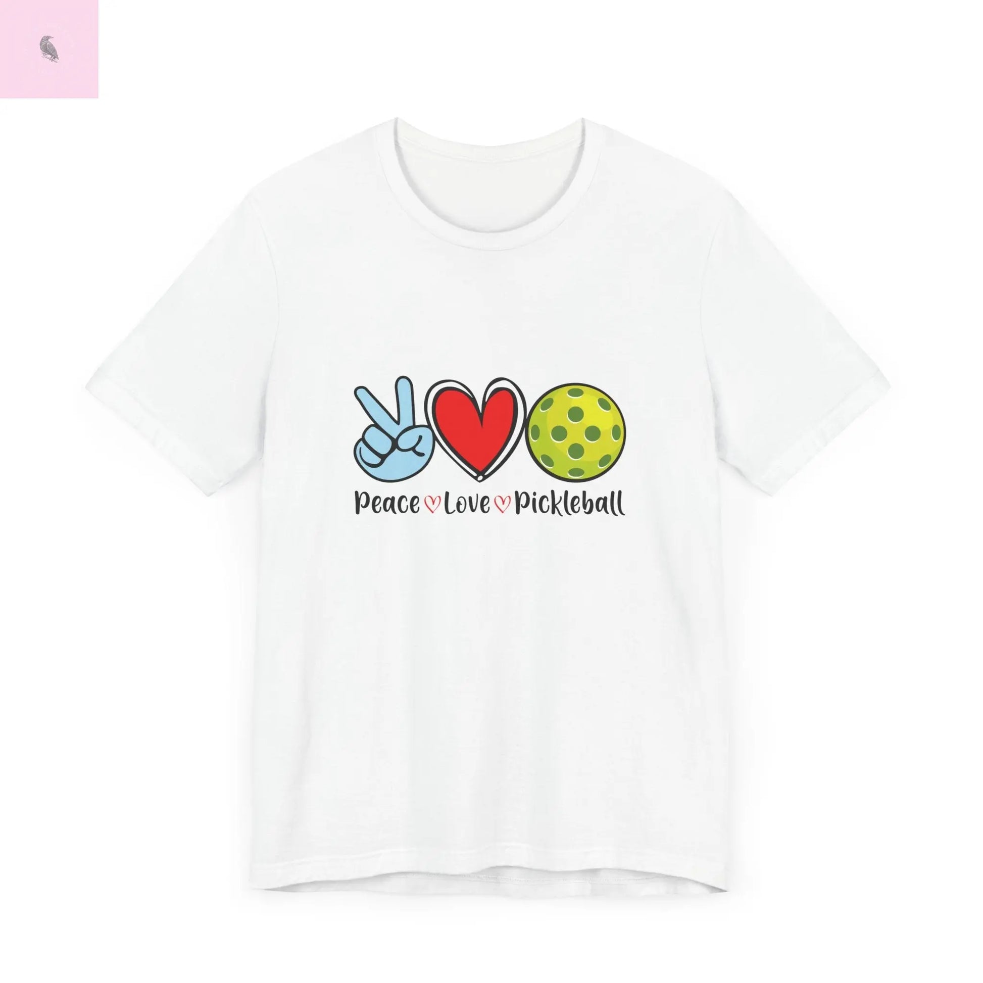 Pickle ball cute womens sporty graphic Short Sleeve Tee the flirty crow