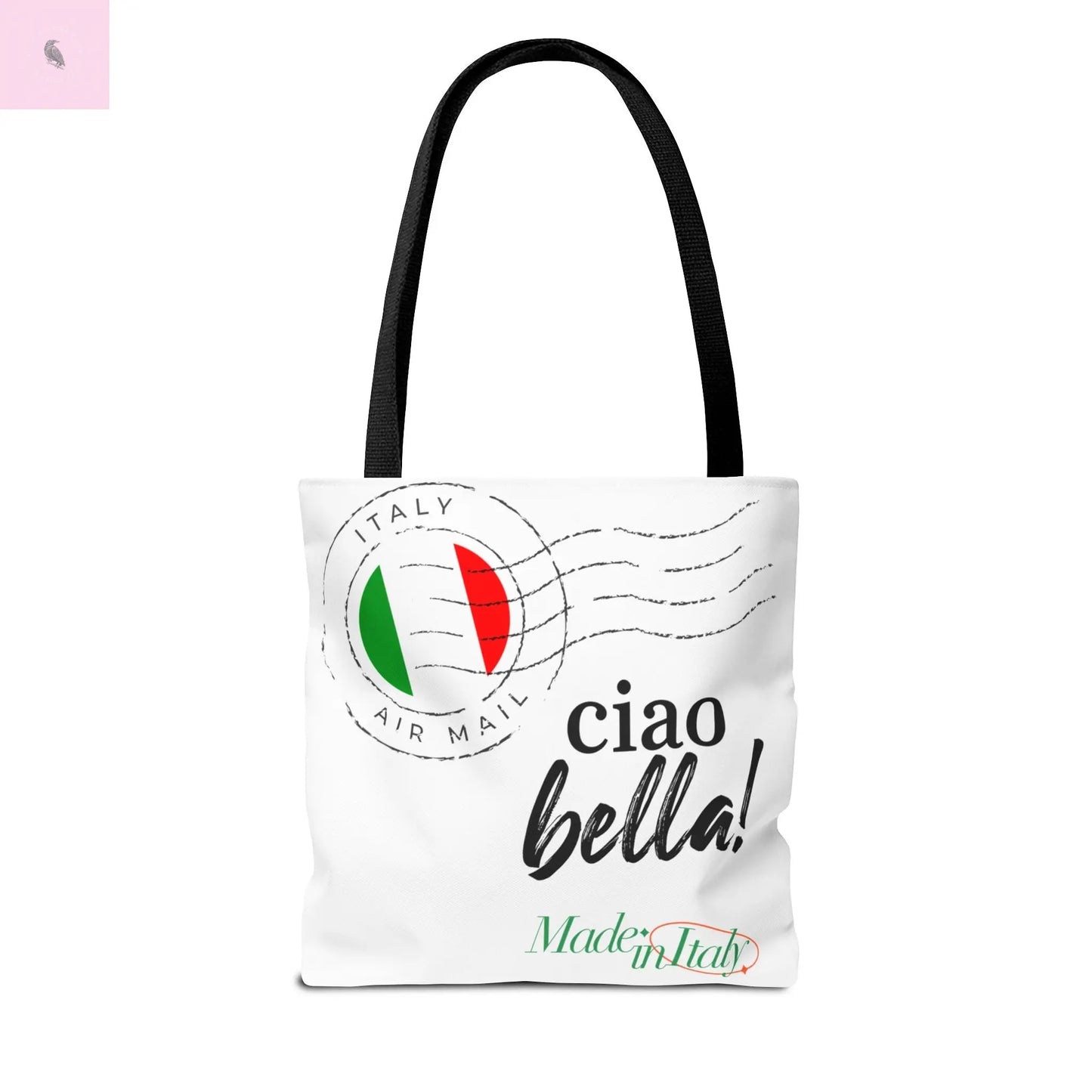 Chic Italian Tote Bag, gift for traveler, beach tote,, Travel tote, , Gift for Her, Shopping, Beach Bag, farmers market tote The flirty crow