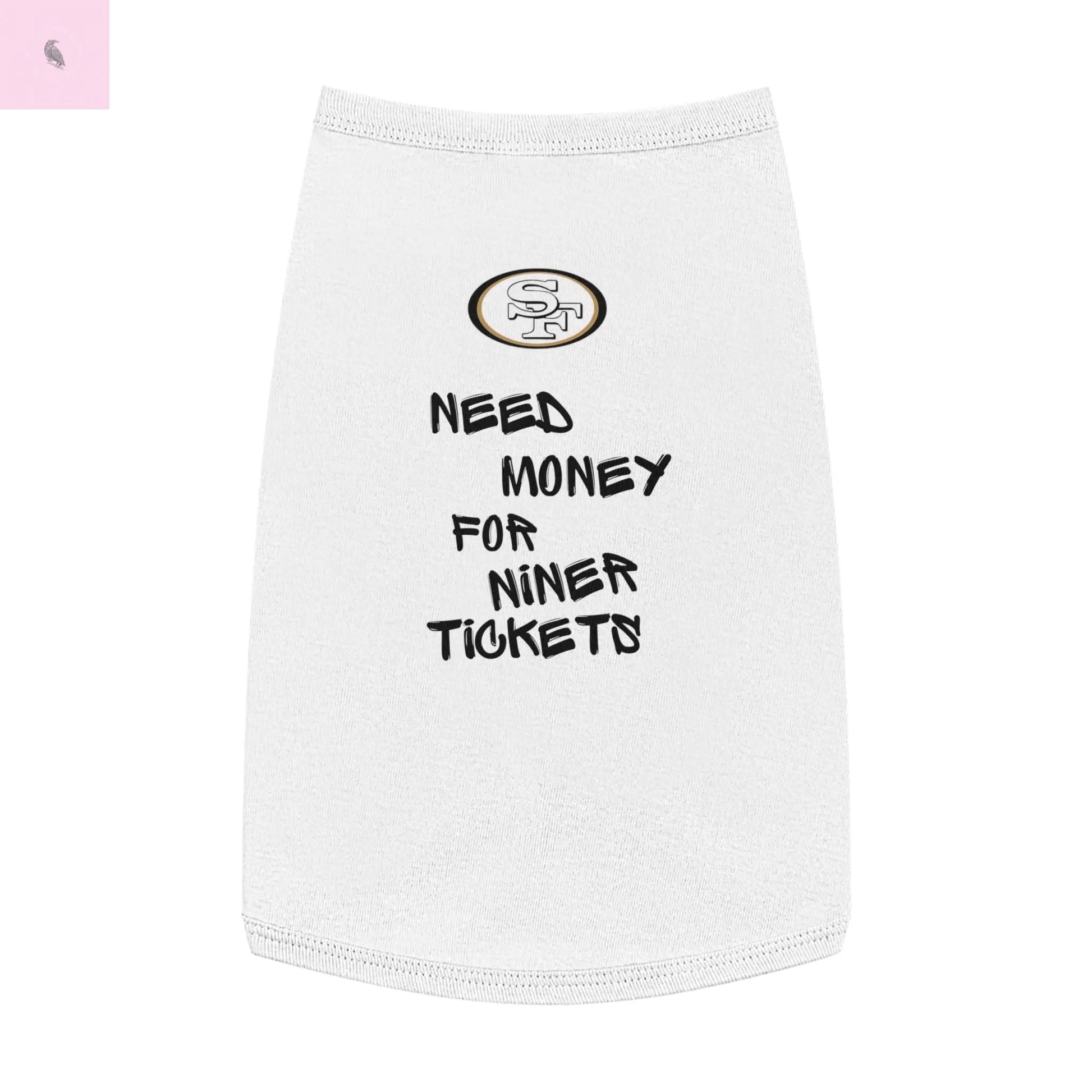 Dog Tank Top 49er Football The flirty crow