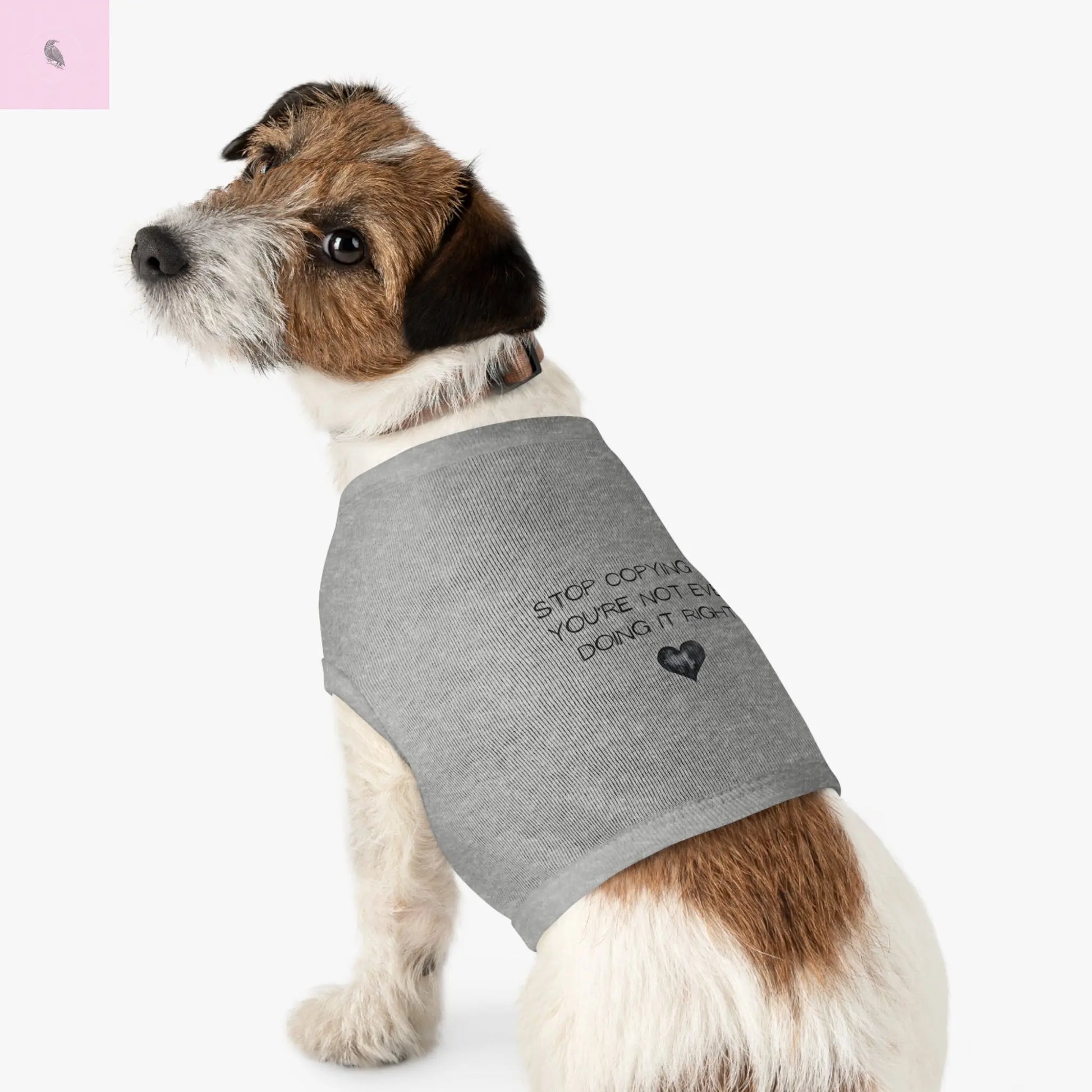 Pet Tank Top The flirty crow