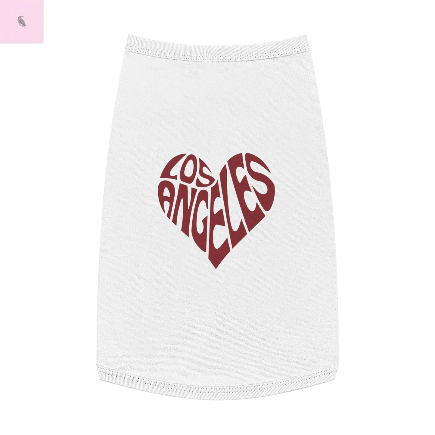 Pet Tank Top - Los Angeles Design for Pets The flirty crow