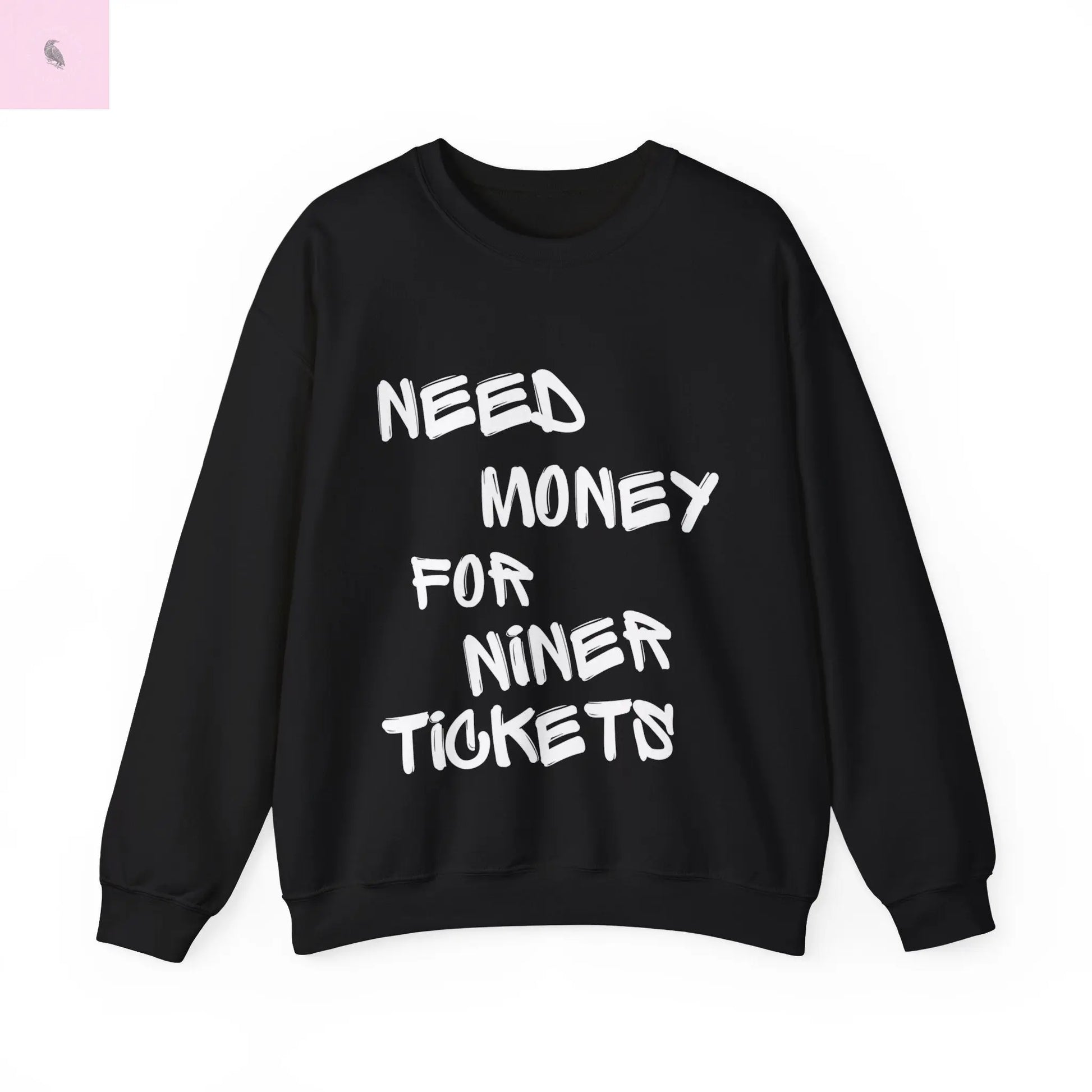 San Francisco 49ers Crewneck Sweatshirt the flirty crow
