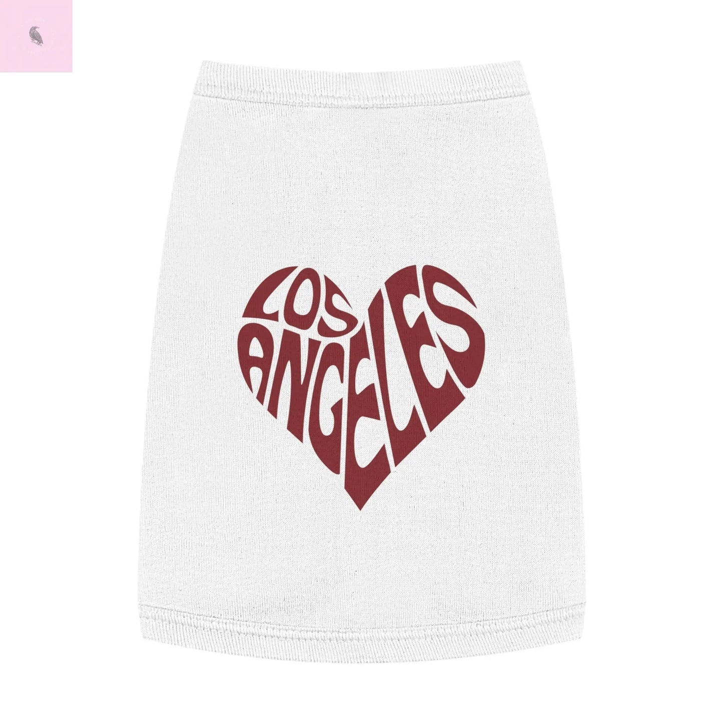 Pet Tank Top - Los Angeles Design for Pets The flirty crow