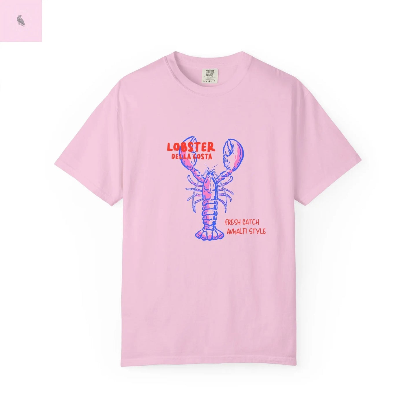 Lobster Tee, Coastal T-Shirt, comfort colors shirt, summer trendy tee, lobster Shirt, Beach Day top, Seafood lover, unisex top Printify