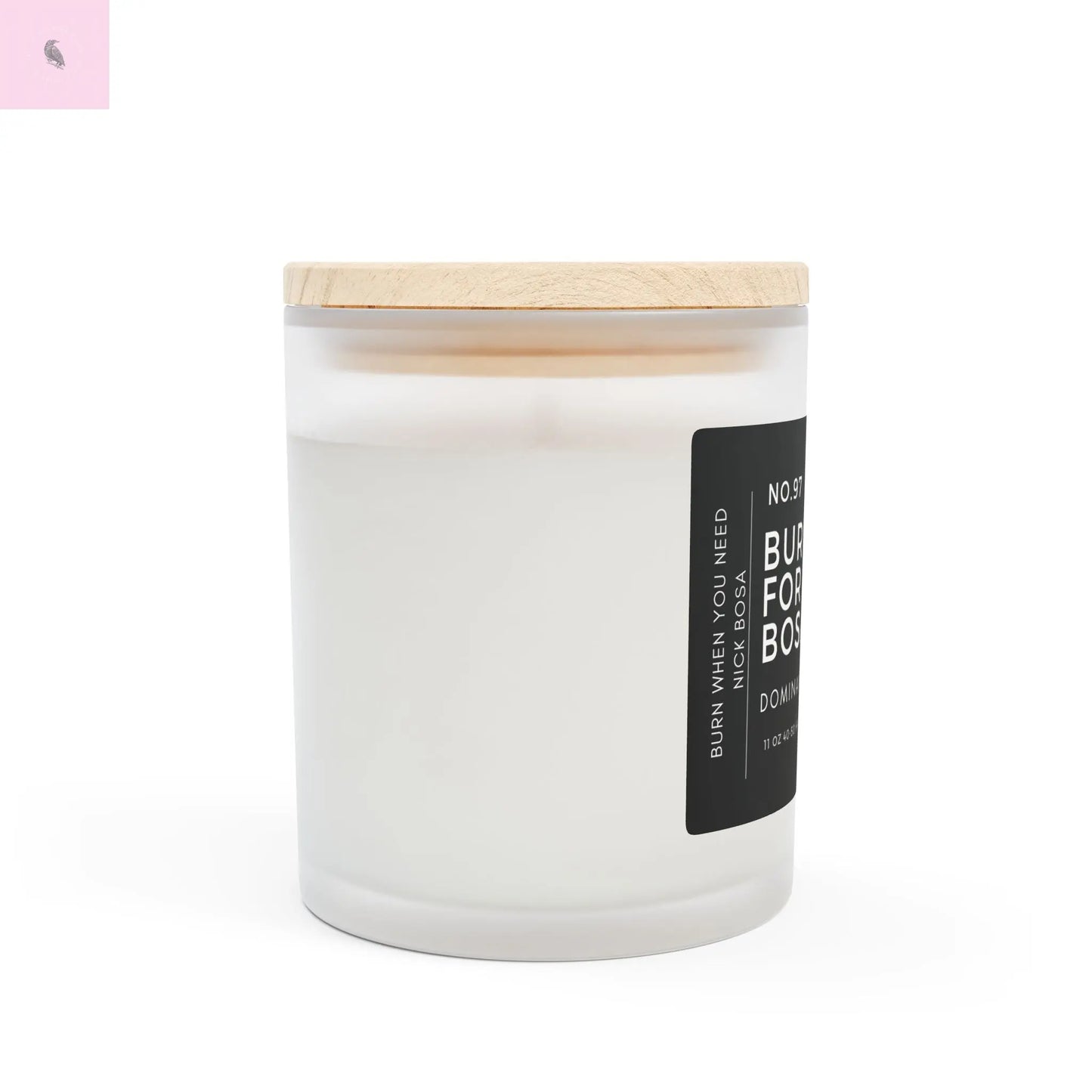 Football Fan nick bosa, Glass Candle the flirty crow