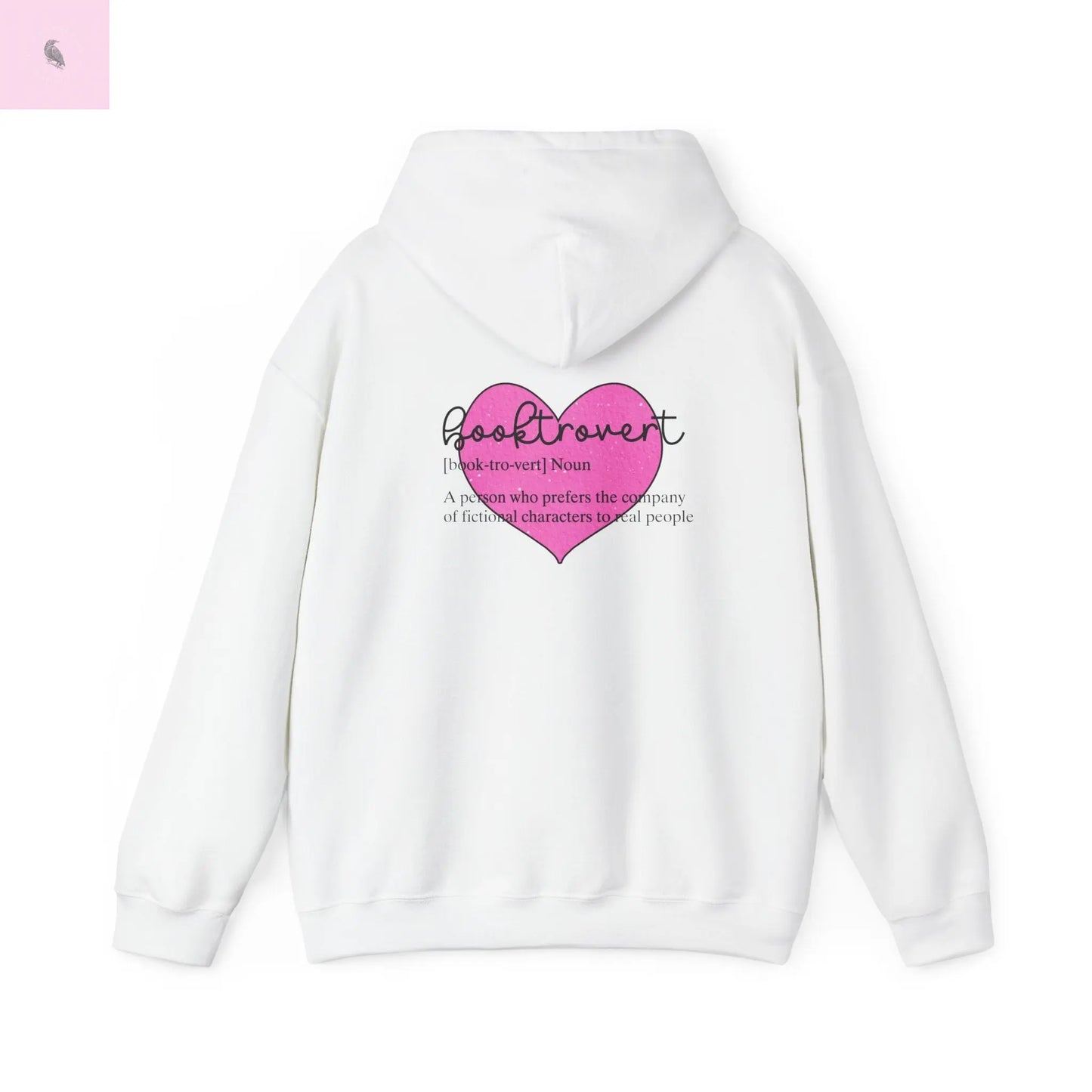 Book Lovers Hooded Sweatshirt, Booktrovert Gift for Readers, reading lovers hoodie, book club sweatshirt Printify