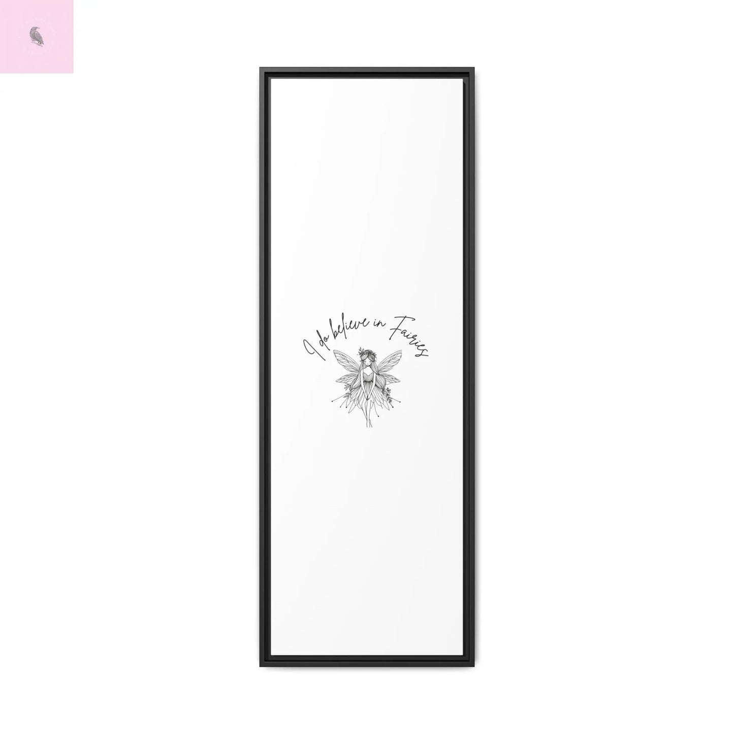 Fairies Canvas, Framed (Multi-color) - The flirty crow