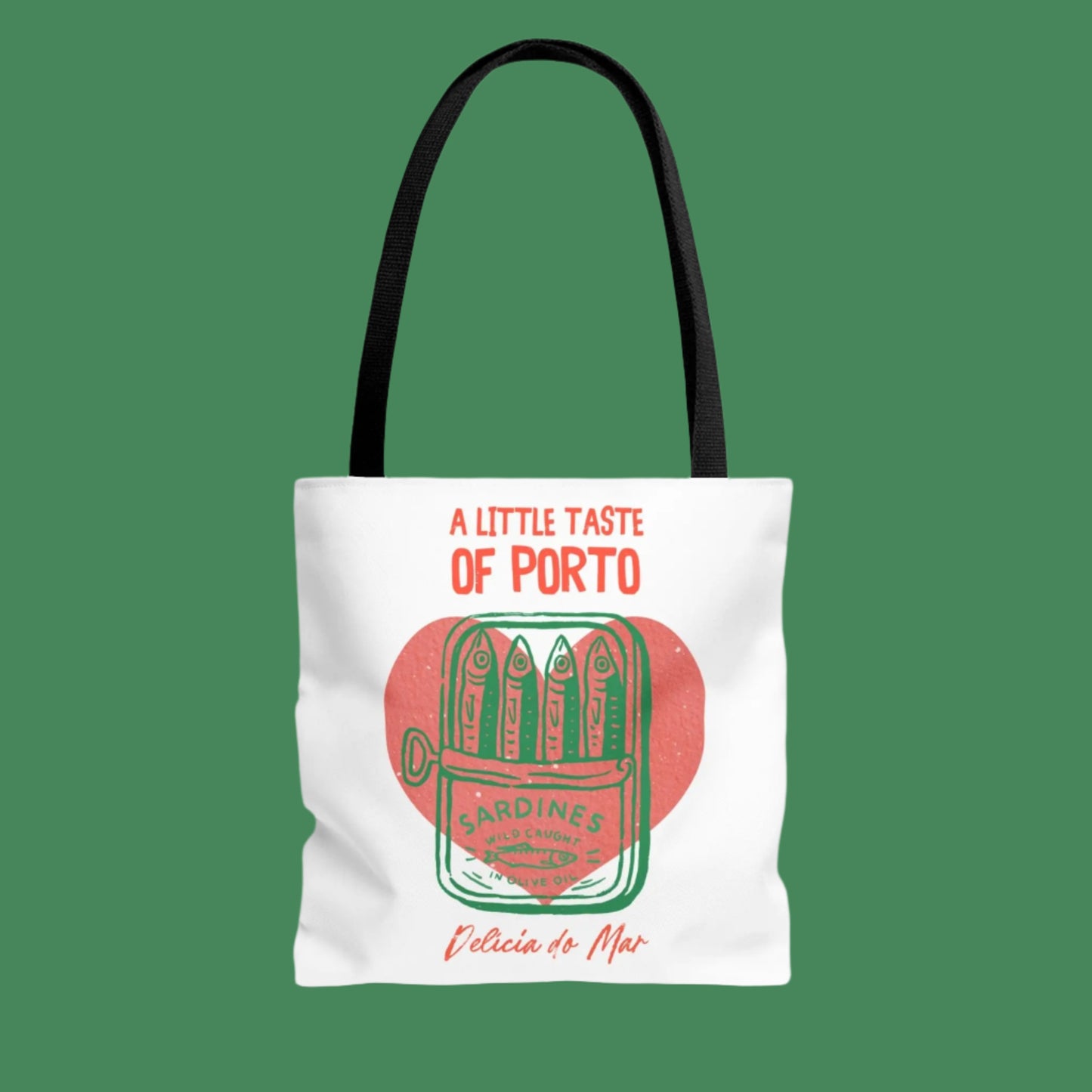 Porto-Inspired Tote Bag, Eco-Friendly Shopping Bag, Travel Tote, Gift for Food Lovers, Beach Bag, Everyday Carryall Printify
