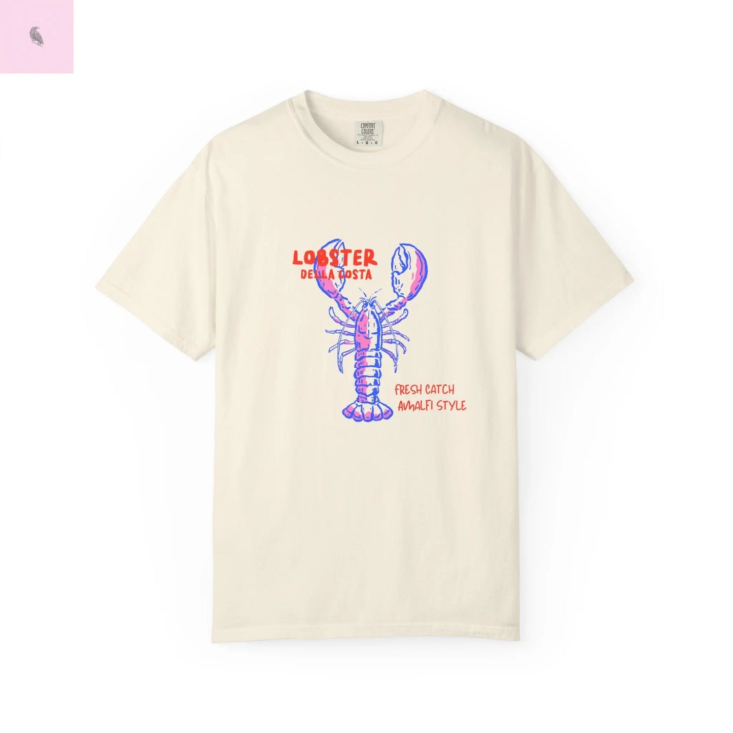 Lobster Tee, Coastal T-Shirt, comfort colors shirt, summer trendy tee, lobster Shirt, Beach Day top, Seafood lover, unisex top Printify