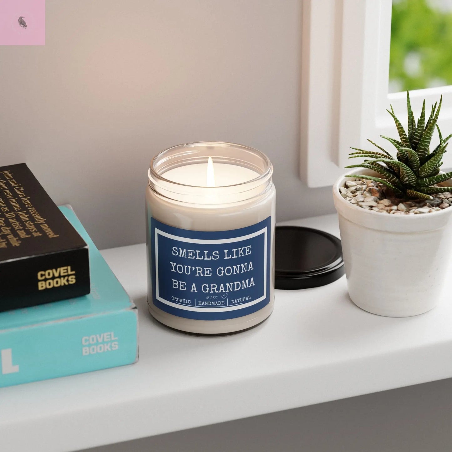 Smells Like You're Gonna Be a Grandma Scented Soy Candle - 9oz The flirty crow