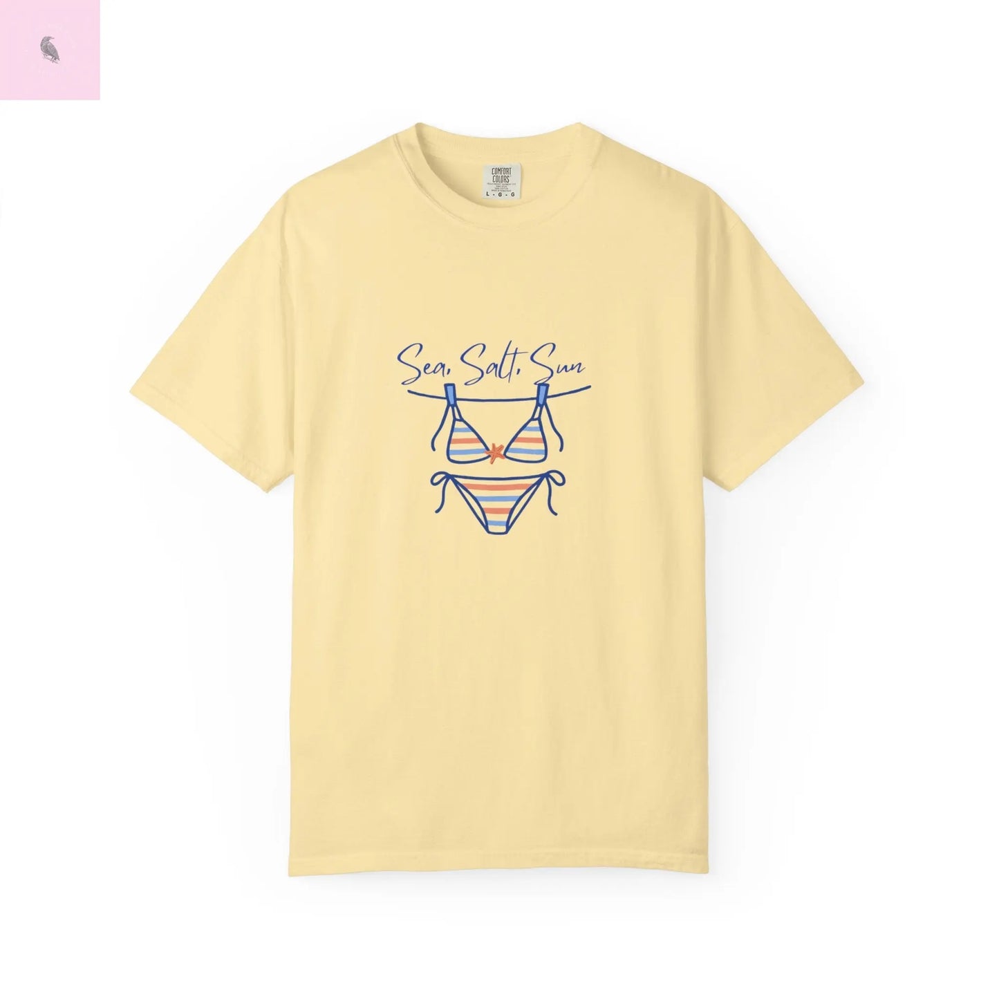 Bikini tshirt, Comfort Colors summer tee, Beach Lover T-shirt, Vacation shirt, gift for her, unisex Printify