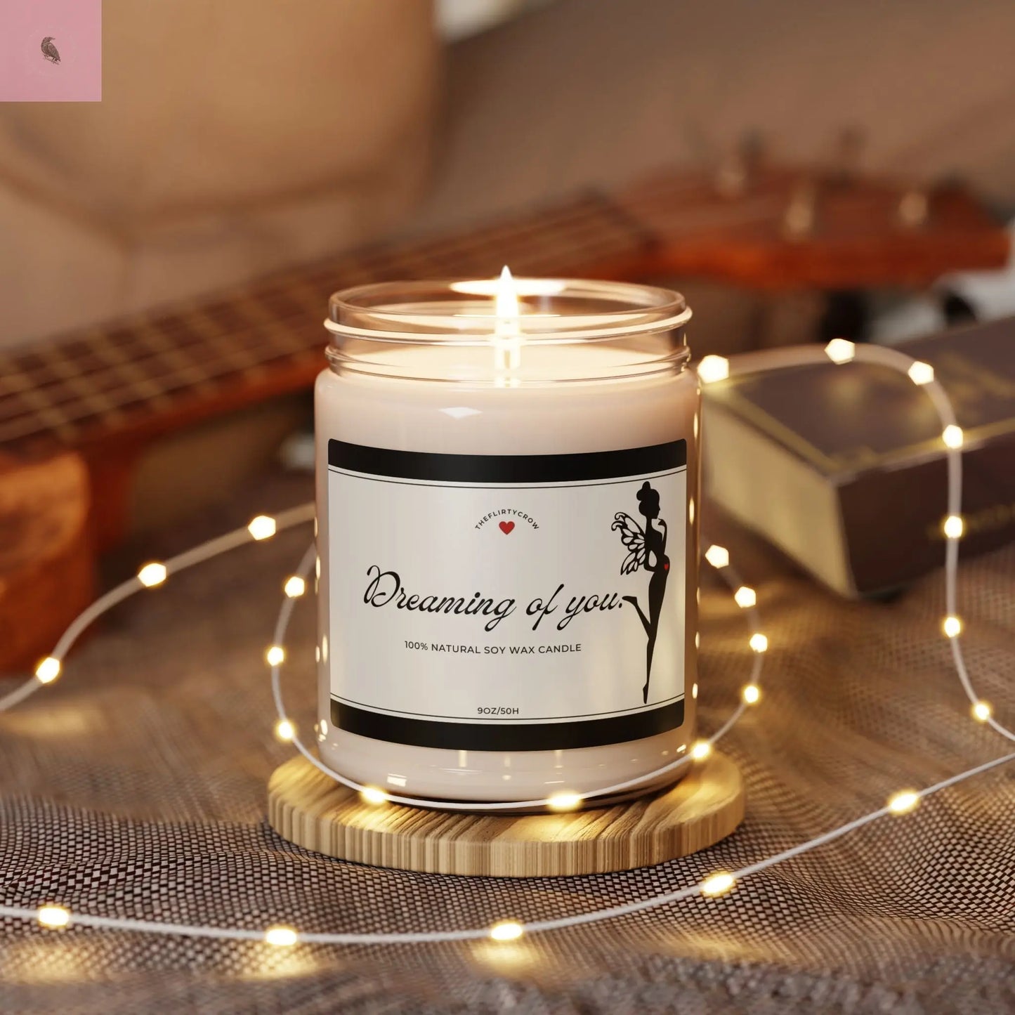 Soy Candle - Expecting Mom 9oz The flirty crow