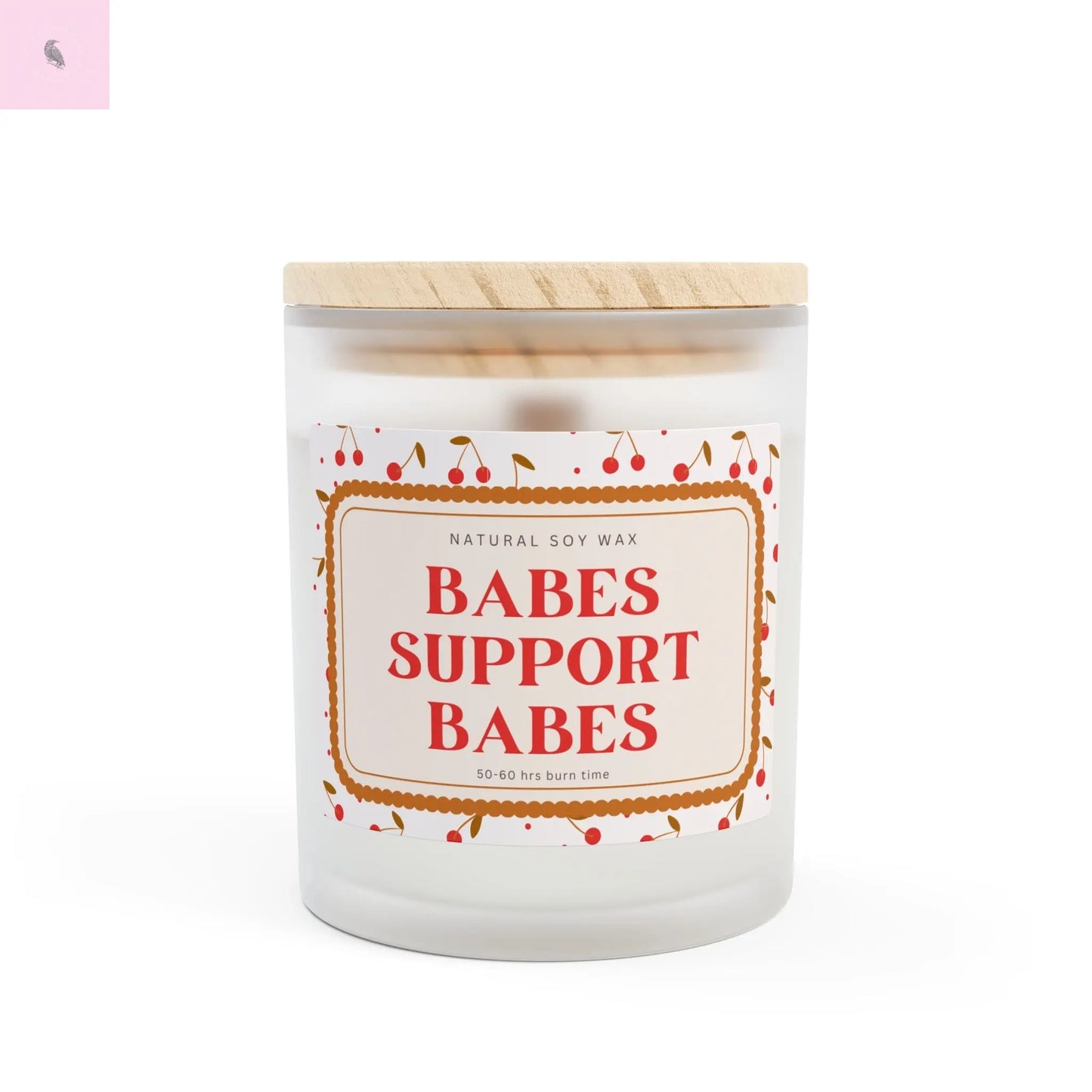 babes supportive glass candle the flirty crow