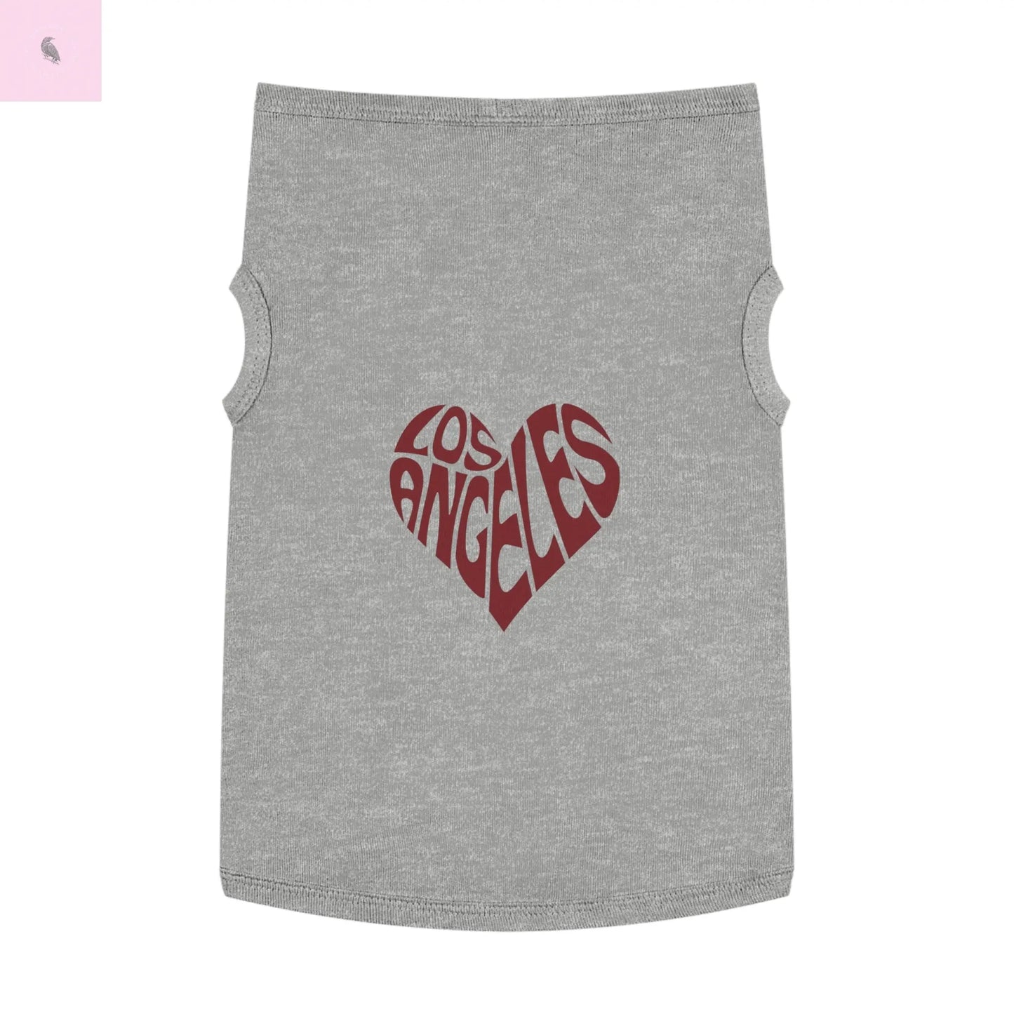 Pet Tank Top - Los Angeles Design for Pets The flirty crow