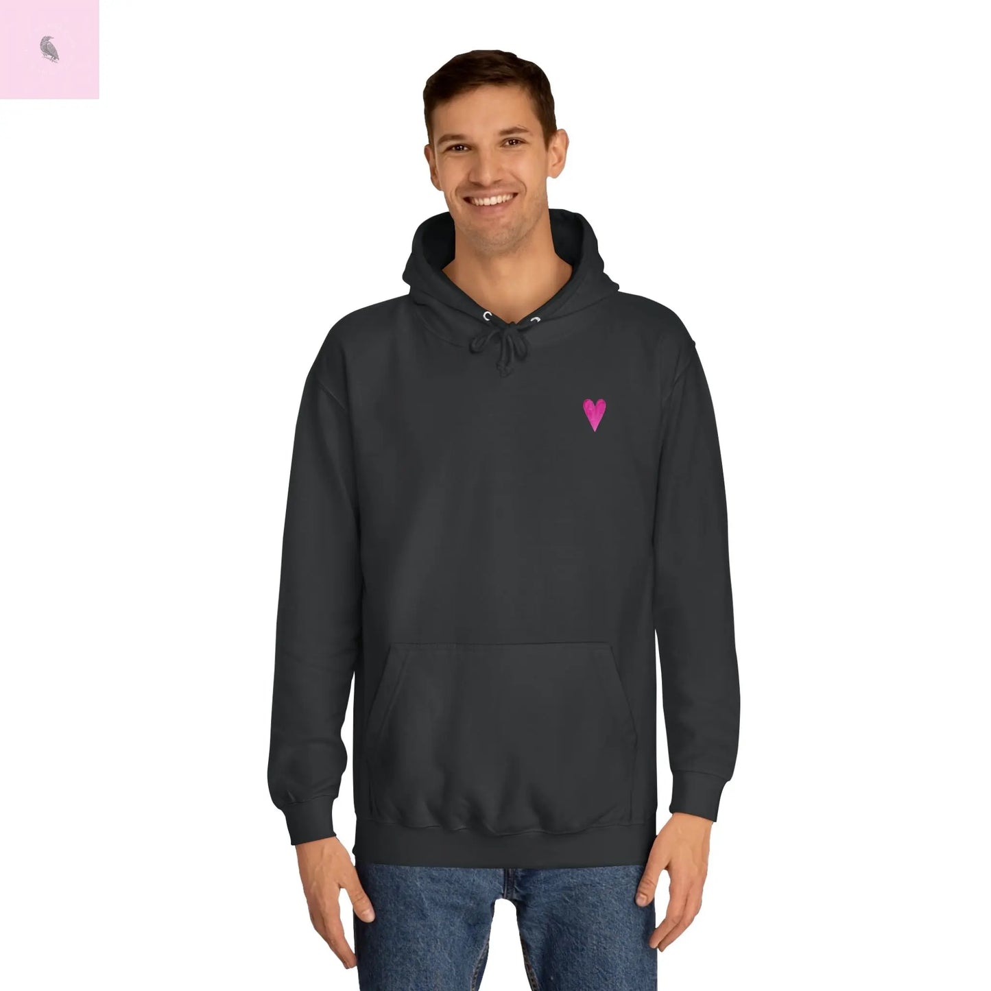 Skateboarding Hoodie - Unisex College Hoodie The flirty crow