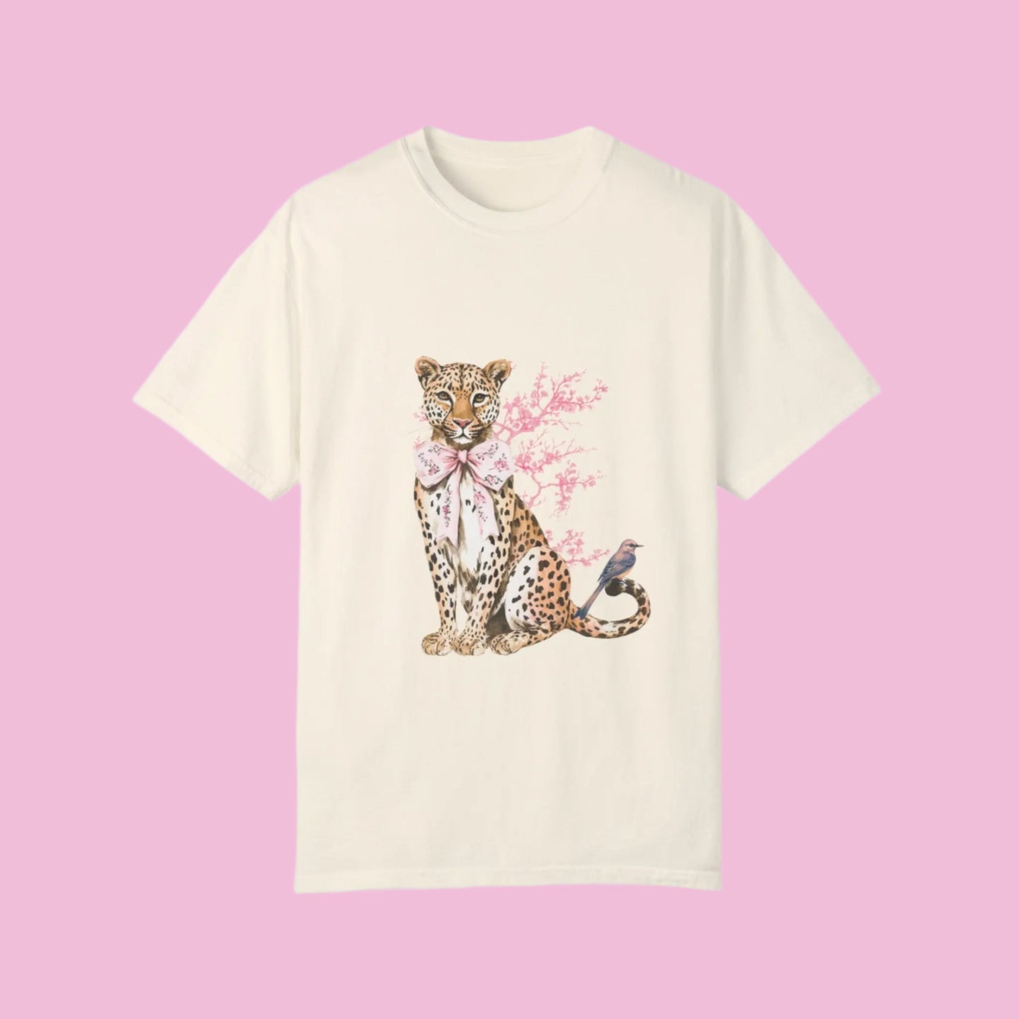 Chinoiserie Chic Leopard T-shirt Printify