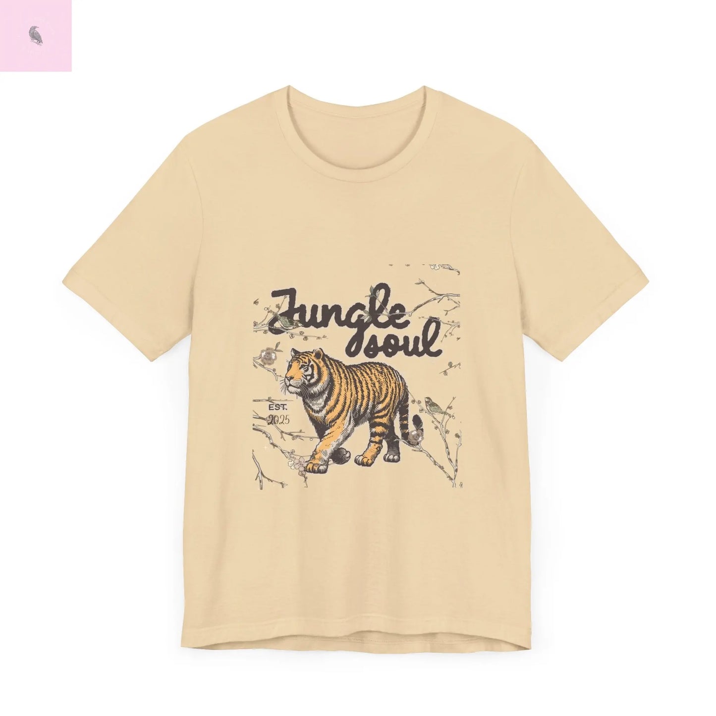 Tiger Tee, Unisex Tiger T-Shirt, Bella Canvas tshirt, Tiger Lover Shirt, Wild Animal Tee, Jungle tshirt, Nature lovers gift Printify