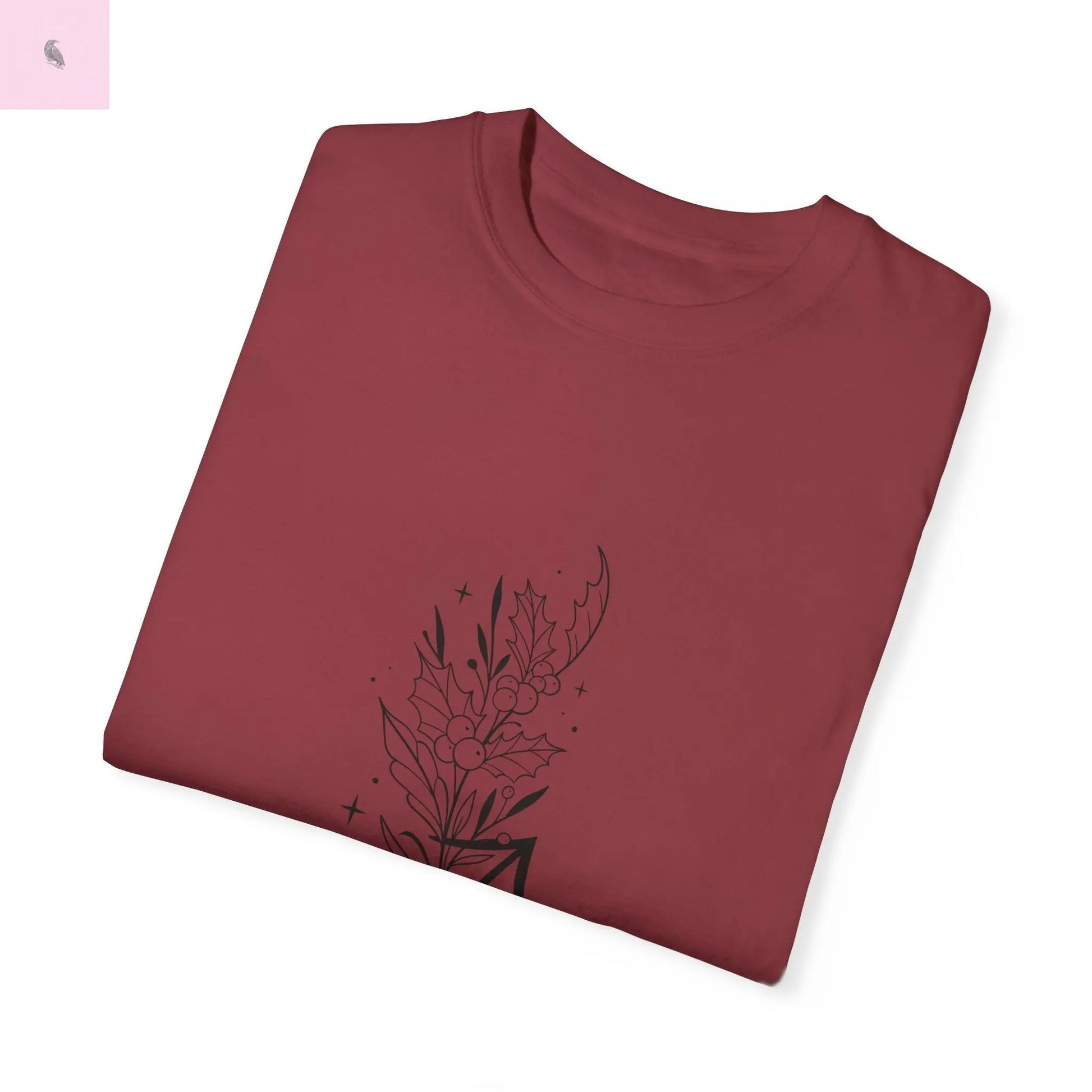 Sagittarius birth flower T-Shirt for Astrology Lovers The flirty crow