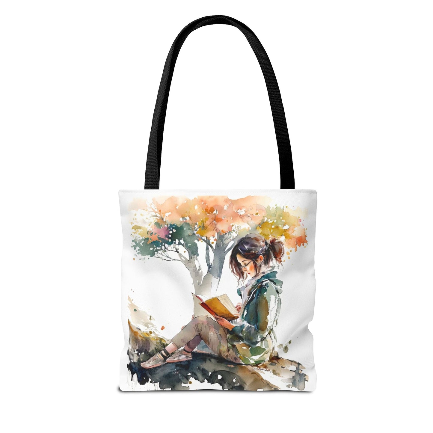 Reading Tote Bag, Literary Gift, Book Lover Tote, Eco-Friendly Bag, readers shopping Tote, book club bag The flirty crow