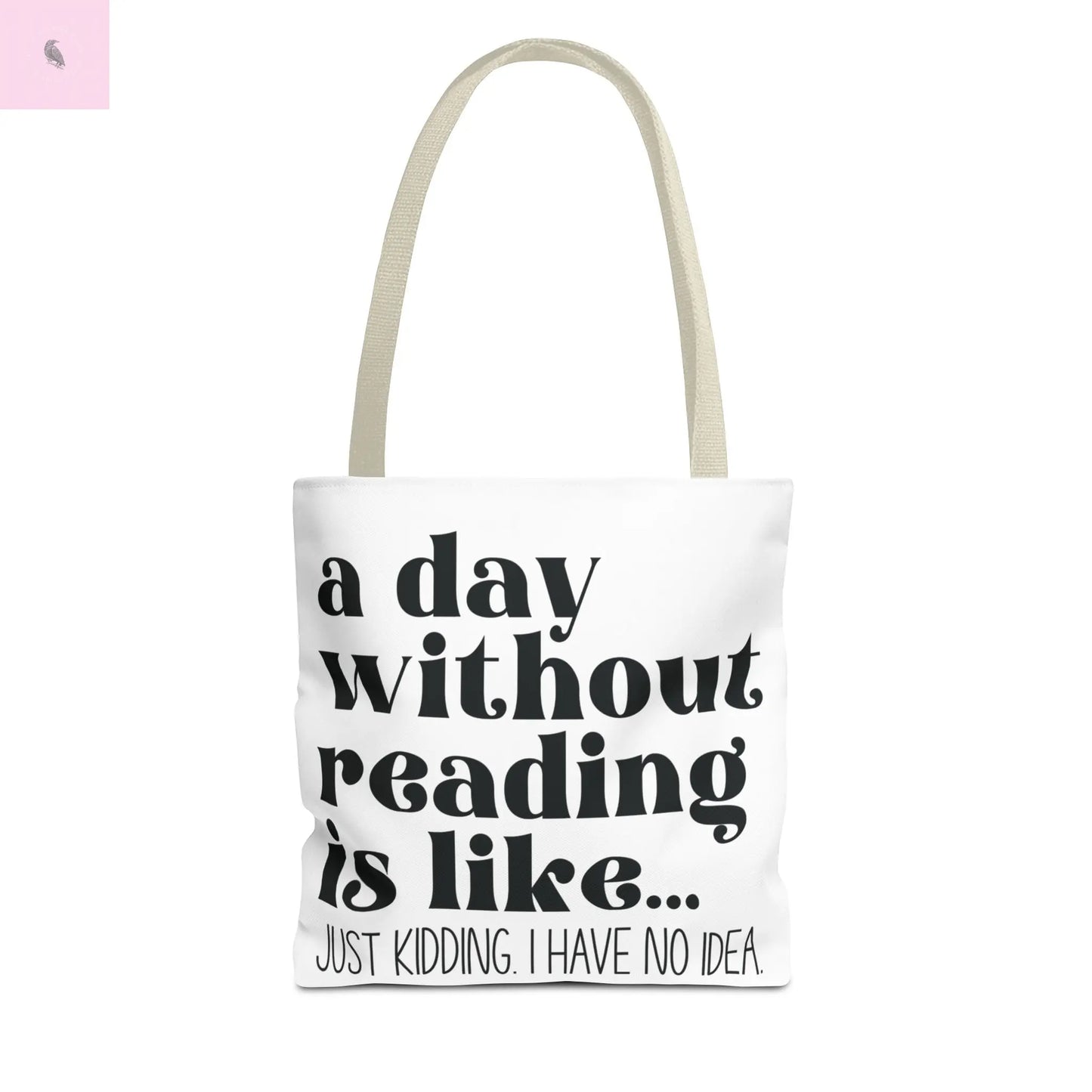 Book Lover Tote Bag, Funny Reading Quote, Literary Gift, Planner Bag, Library Tote, Reading Accessories, beach tote, grocery tote Printify