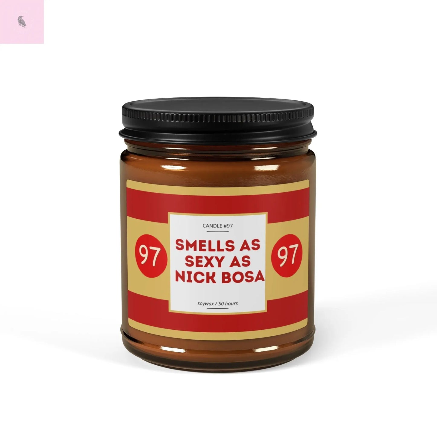 49ers candle, Nick bosa, 49er Football Fan Candle, home fragrance, gift for him, gift for her, sports decor, The flirty crow