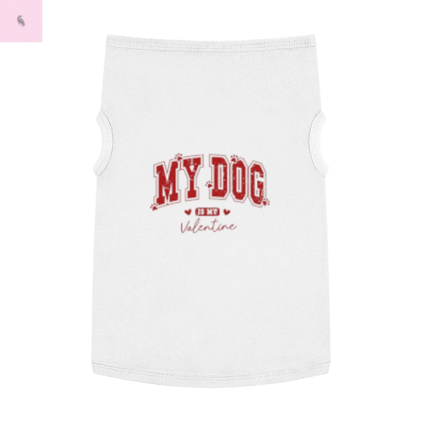 Pet Tank Top The flirty crow