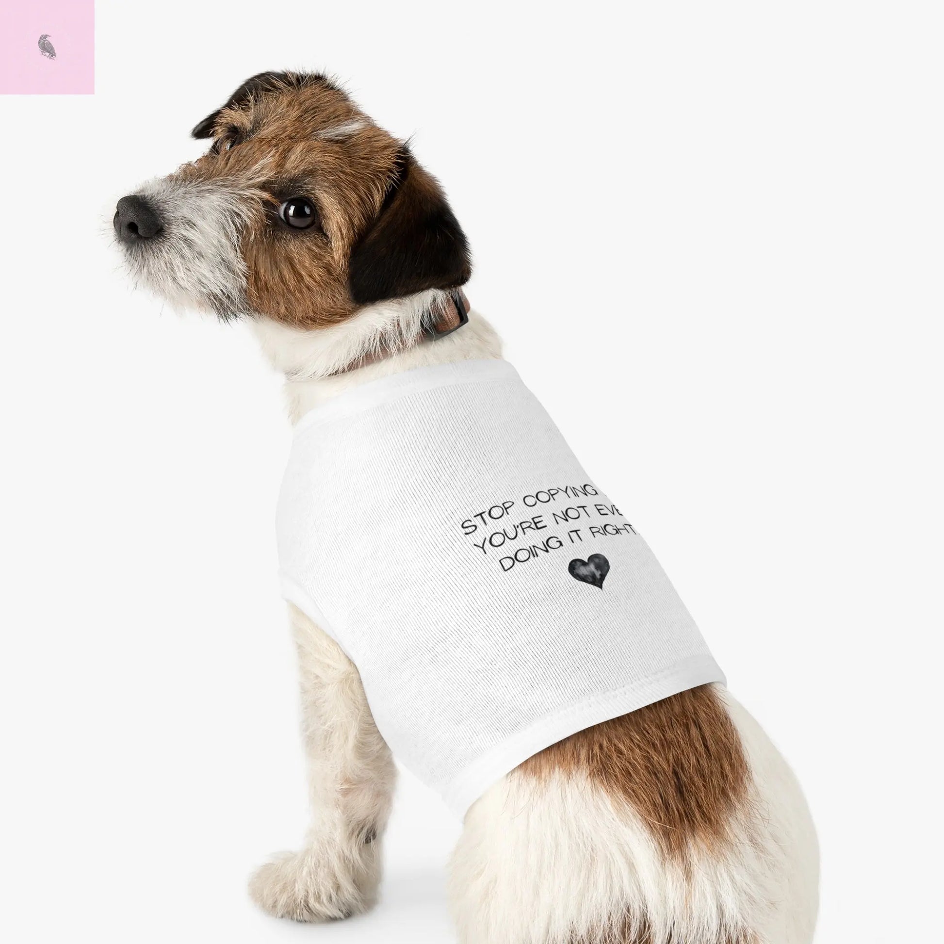 Pet Tank Top The flirty crow