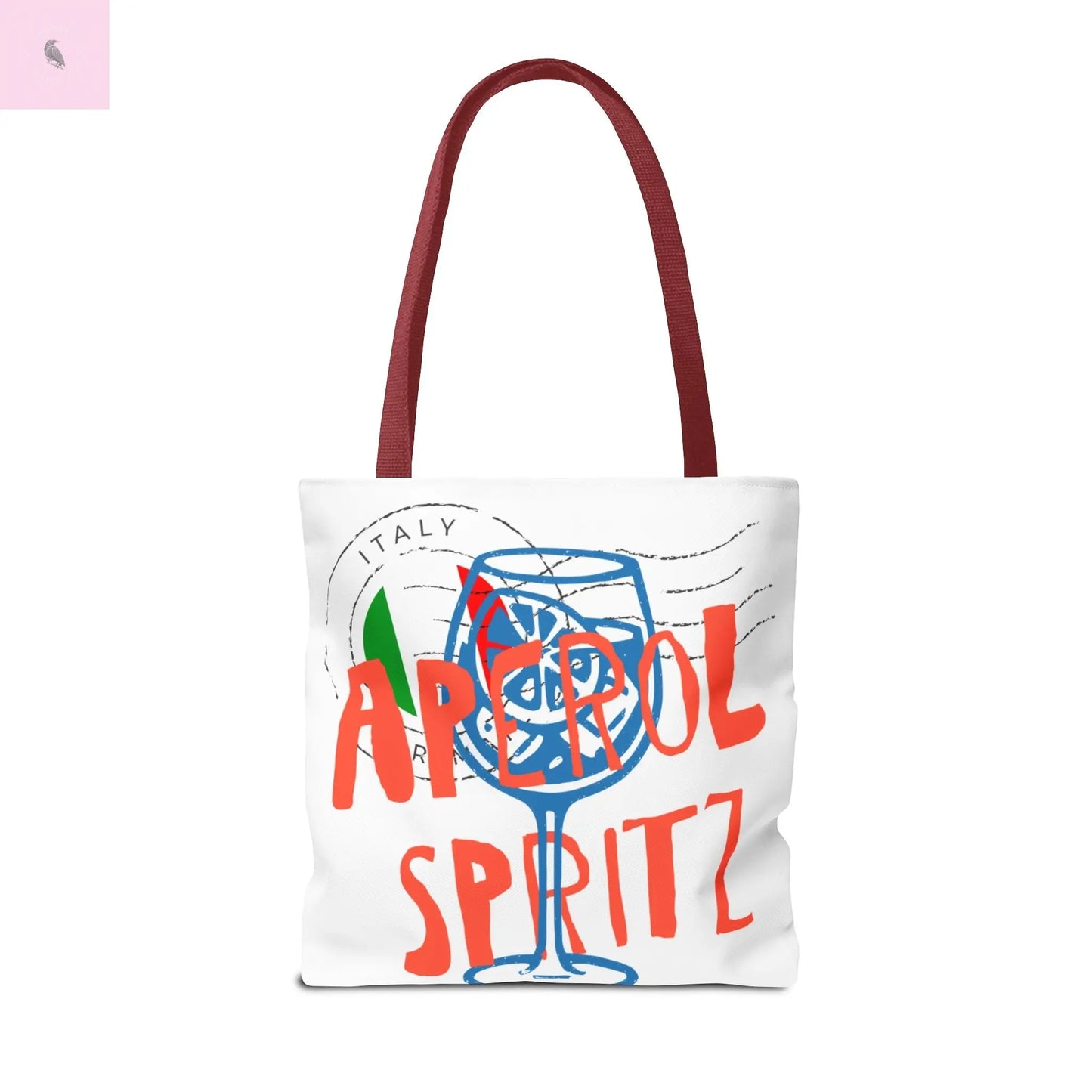 Aperol Spritz Tote Bag, Stylish Beach Bag, Summer Accessory, Gift for Cocktail Lovers, Travel Bag, Fun Party Tote The flirty crow
