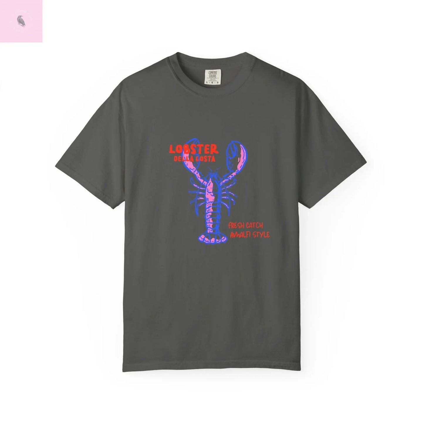 Lobster Tee, Coastal T-Shirt, comfort colors shirt, summer trendy tee, lobster Shirt, Beach Day top, Seafood lover, unisex top Printify