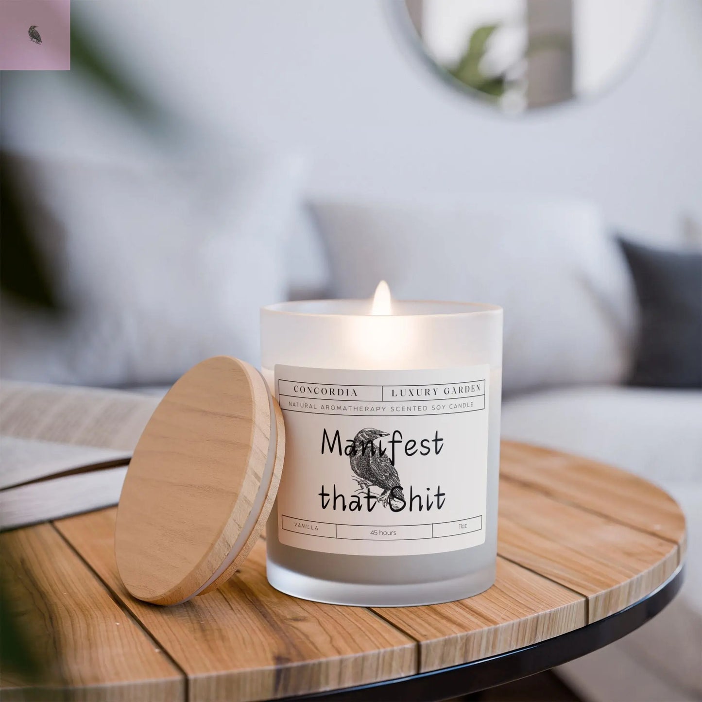Manifestation Candle The flirty crow