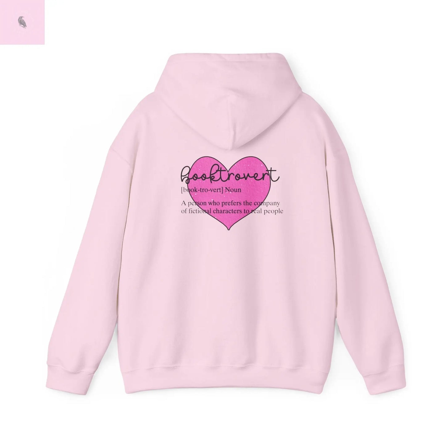 Book Lovers Hooded Sweatshirt, Booktrovert Gift for Readers, reading lovers hoodie, book club sweatshirt Printify