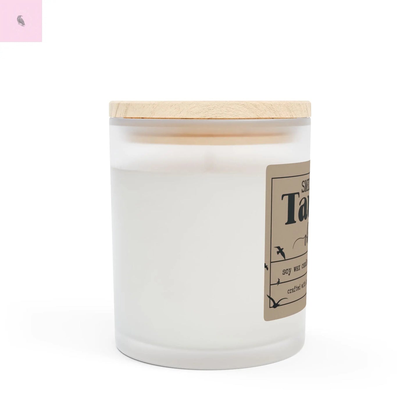Astrology Lovers Glass Candle the flirty crow