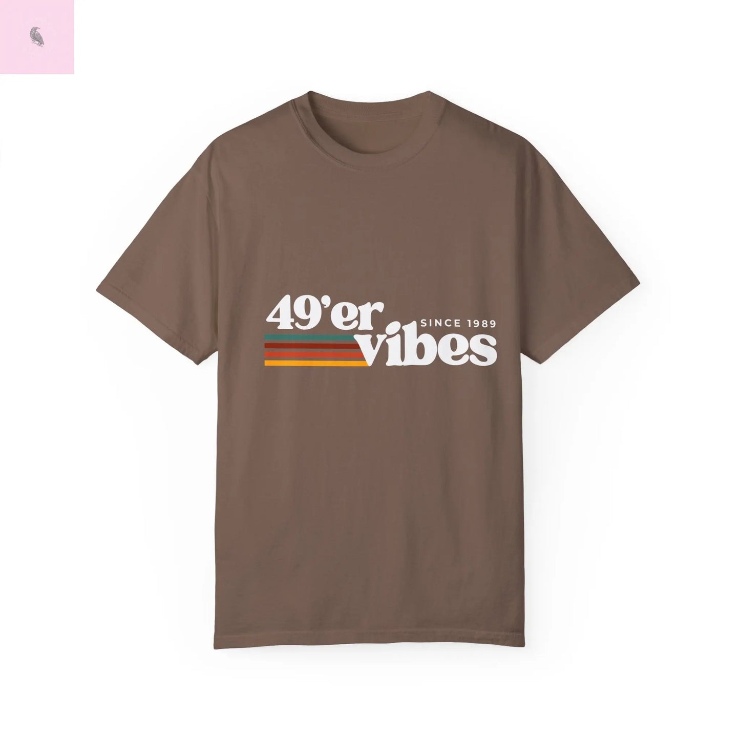 49'er Vibes Unisex T-Shirt - Retro Style, Perfect for Casual Wear & Celebrations The flirty crowtshirt