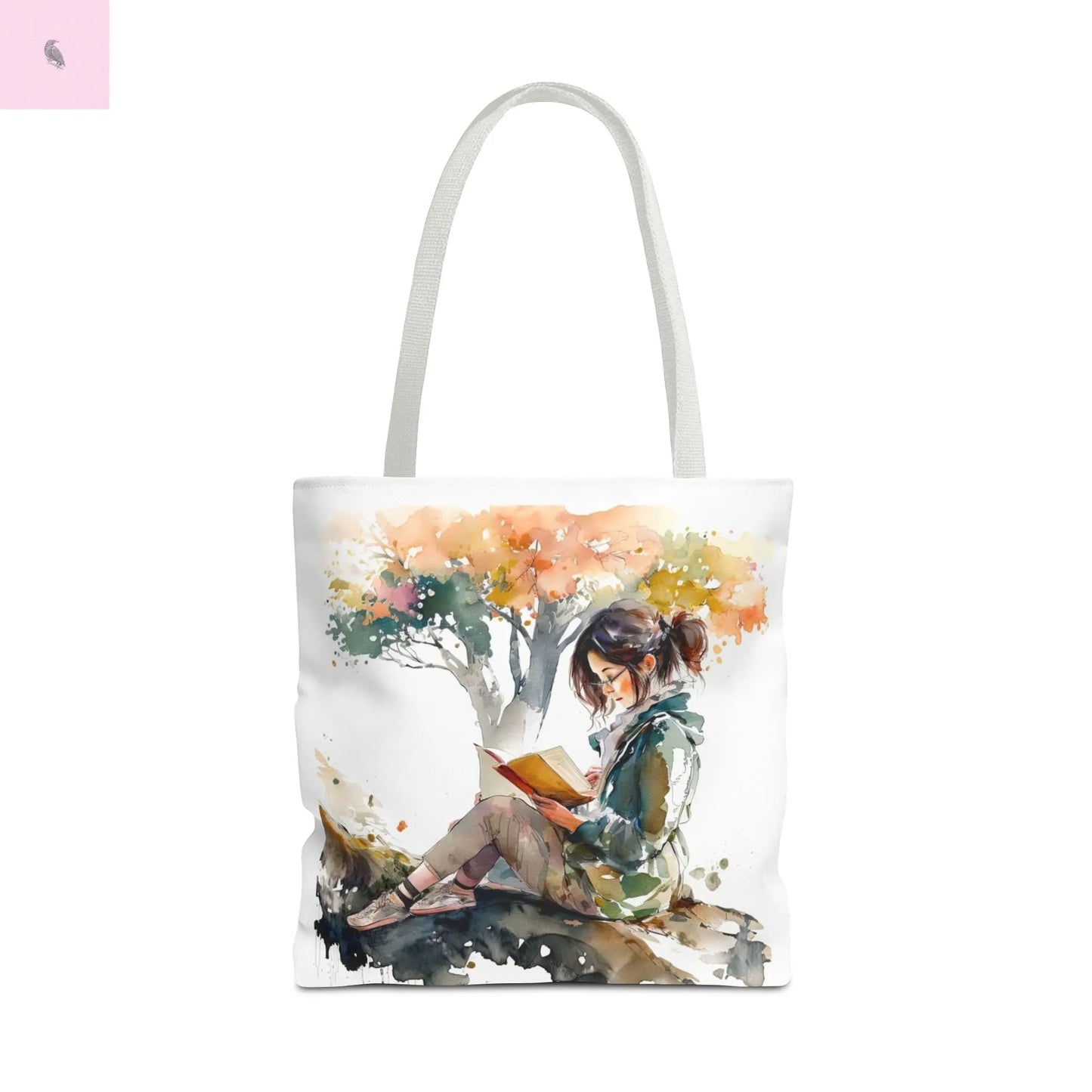 Reading Tote Bag, Literary Gift, Book Lover Tote, Eco-Friendly Bag, readers shopping Tote, book club bag The flirty crow