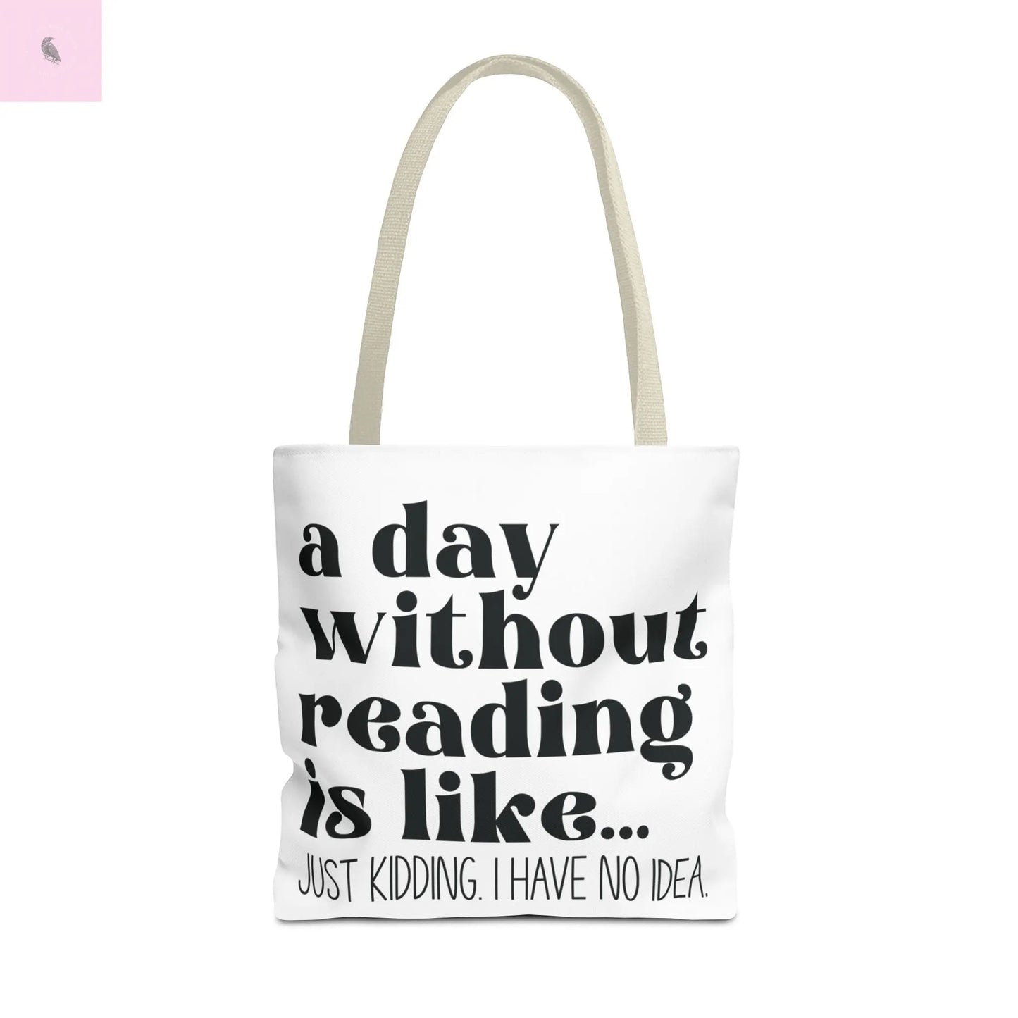 Book Lover Tote Bag, Funny Reading Quote, Literary Gift, Planner Bag, Library Tote, Reading Accessories, beach tote, grocery tote Printify