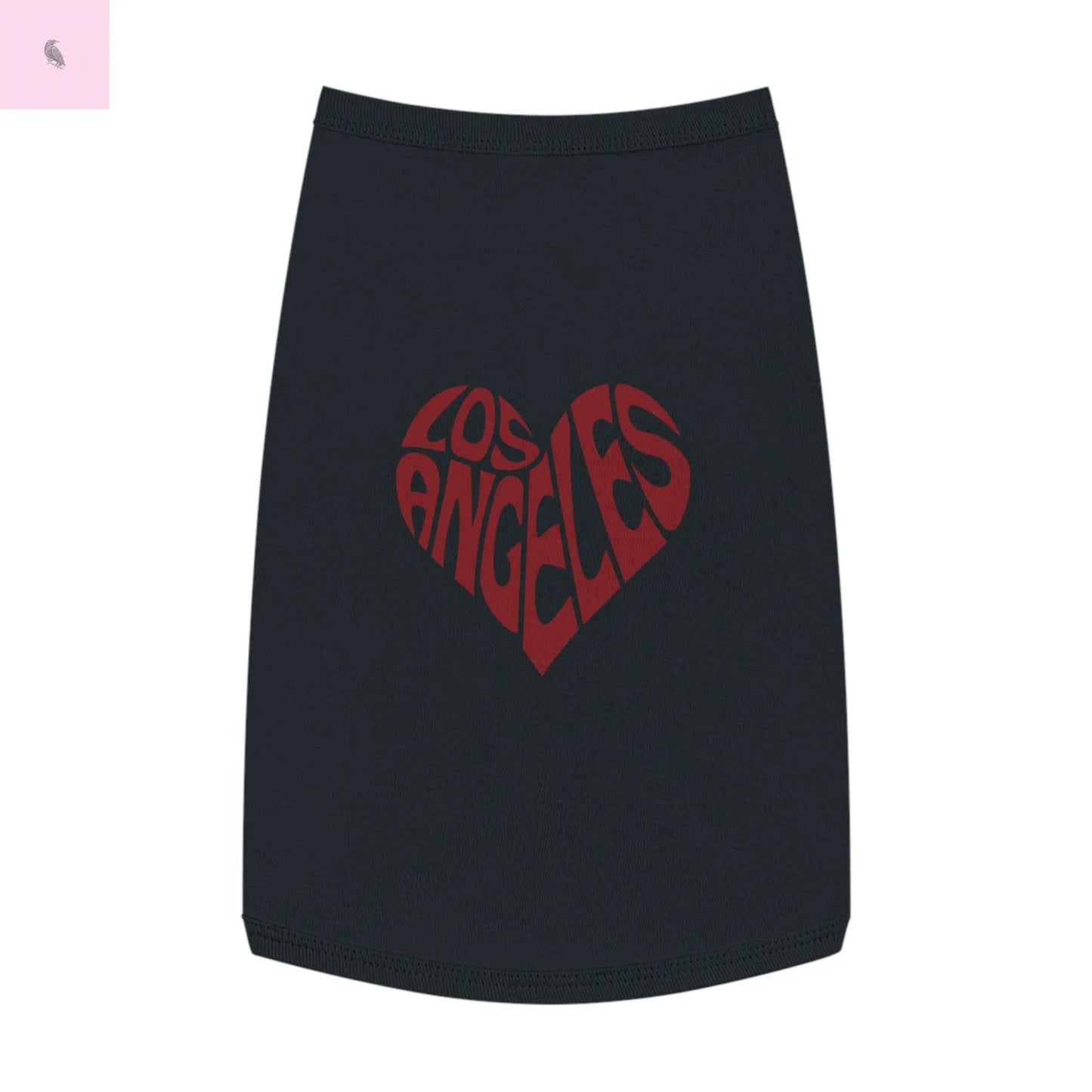 Pet Tank Top - Los Angeles Design for Pets The flirty crow