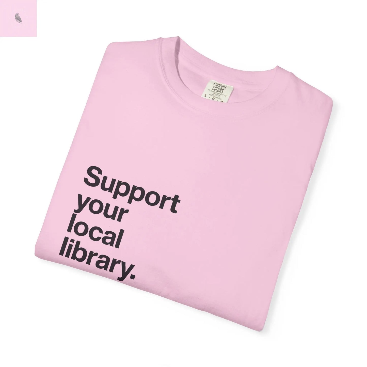 Book lovers unisex T-Shirt, librarian tee, Gift for Book Lovers, Comfort Colors tshirt, Library Fundraiser, Reading Enthusiasts Printify