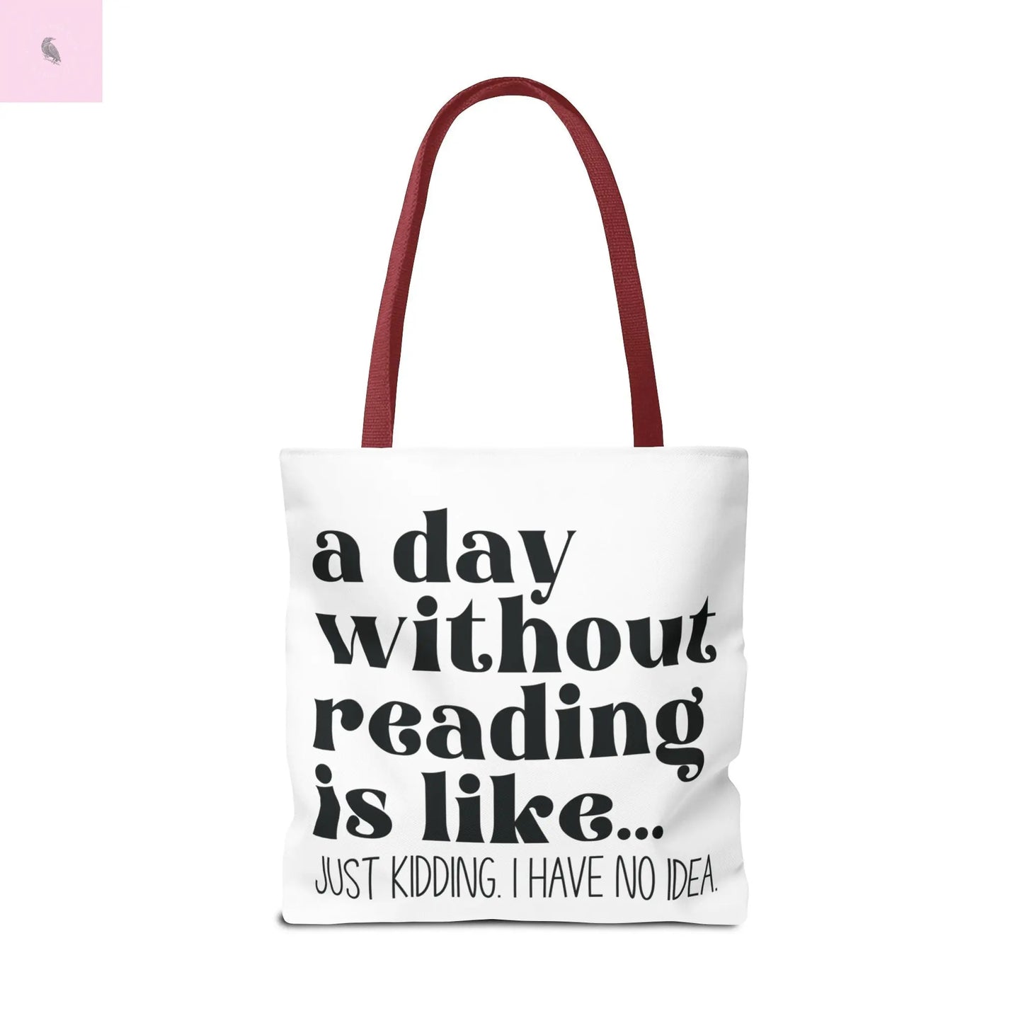 Book Lover Tote Bag, Funny Reading Quote, Literary Gift, Planner Bag, Library Tote, Reading Accessories, beach tote, grocery tote Printify