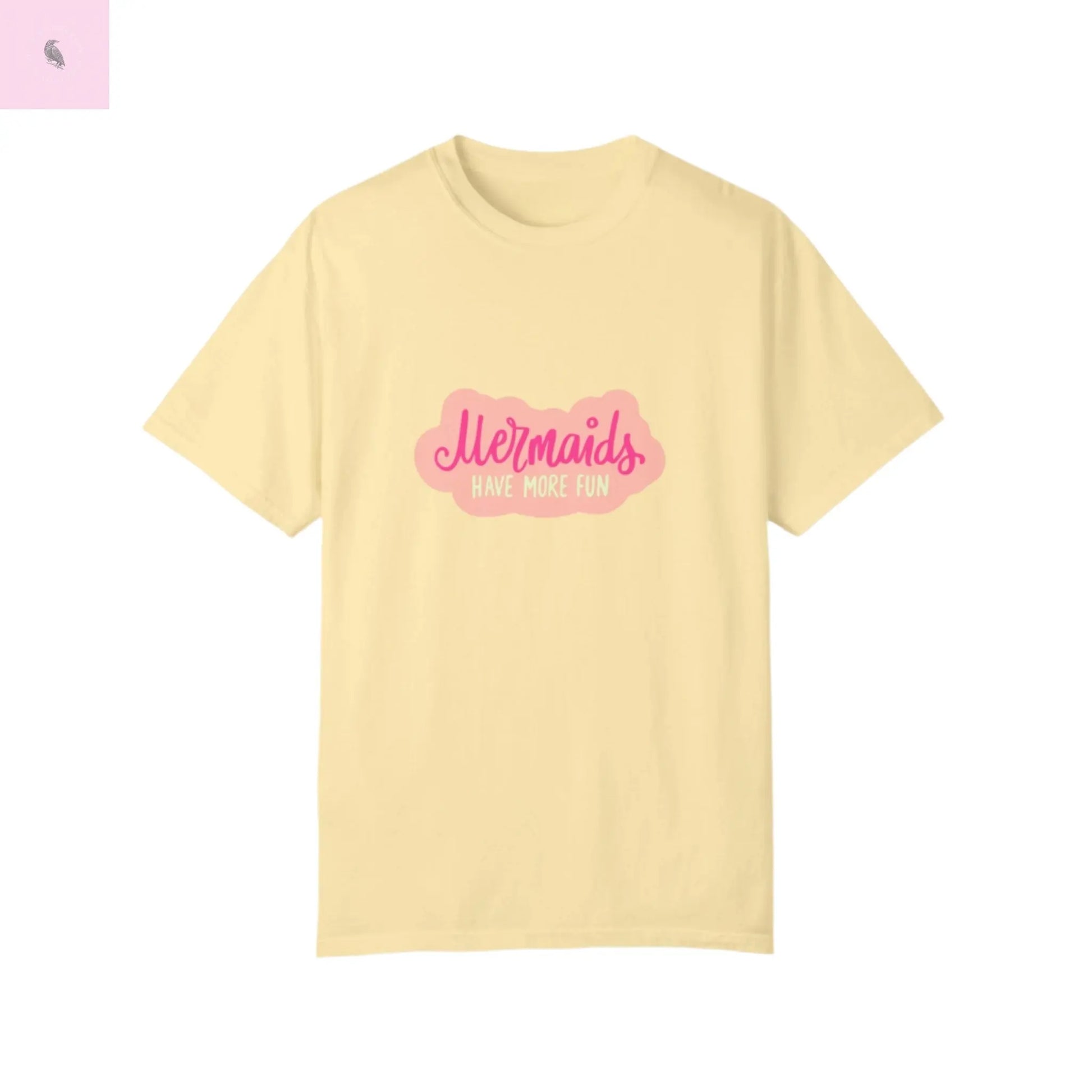 Mermaids Have More Fun Unisex T-Shirt - Playful Summer Vibe The flirty crow